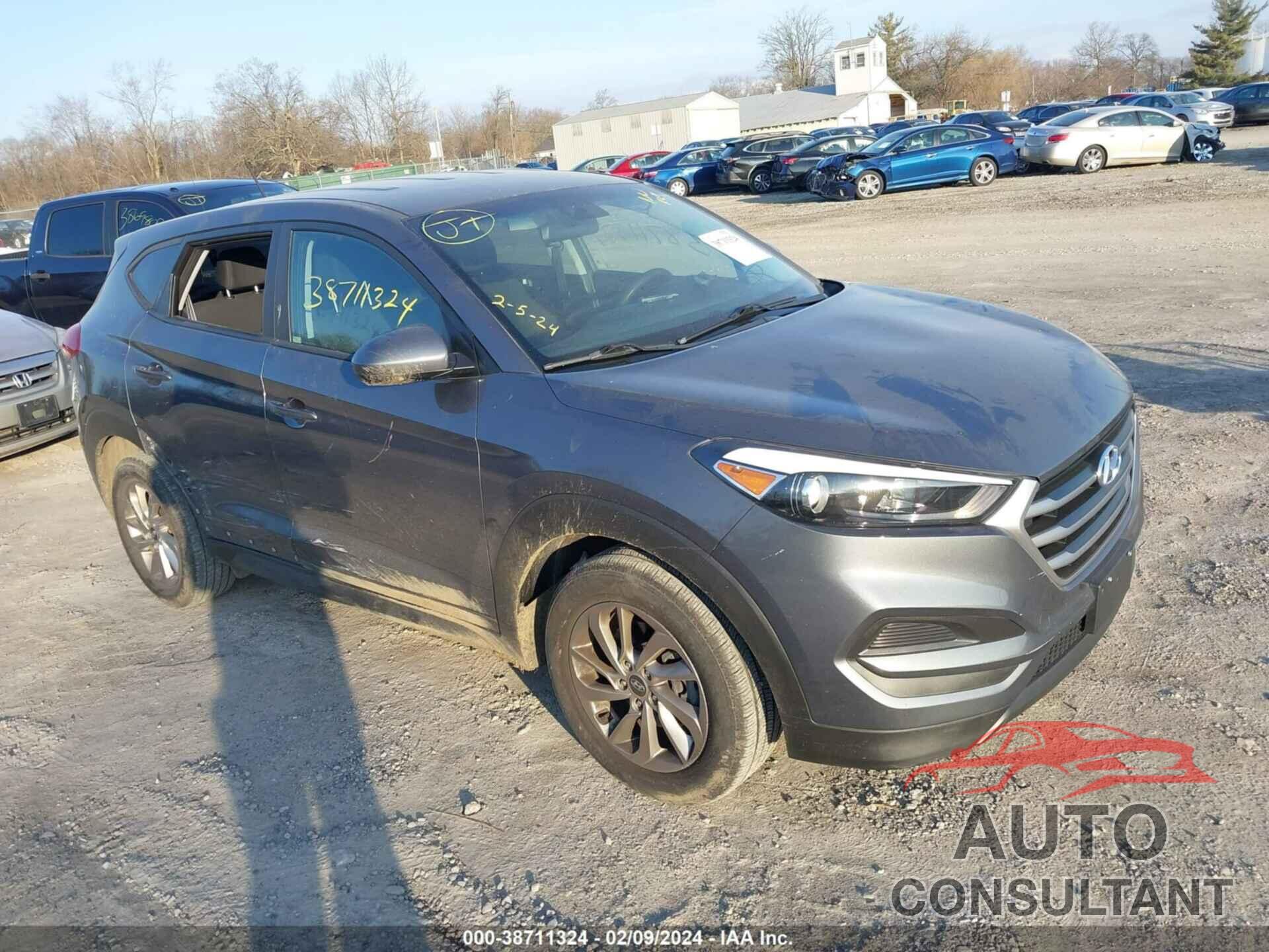 HYUNDAI TUCSON 2017 - KM8J23A48HU547213