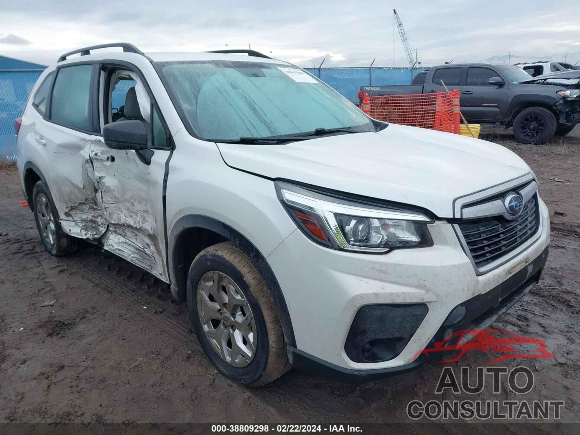 SUBARU FORESTER 2019 - JF2SKACC2KH491577