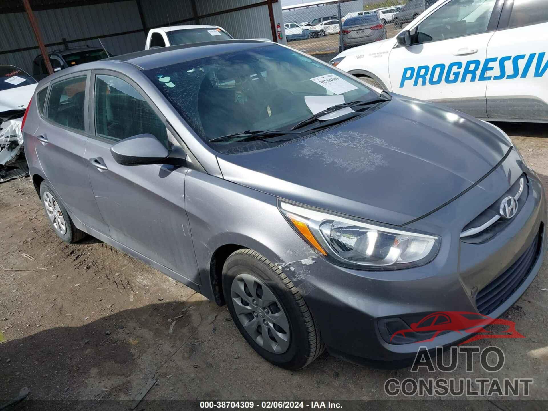 HYUNDAI ACCENT 2017 - KMHCT5AE4HU321180