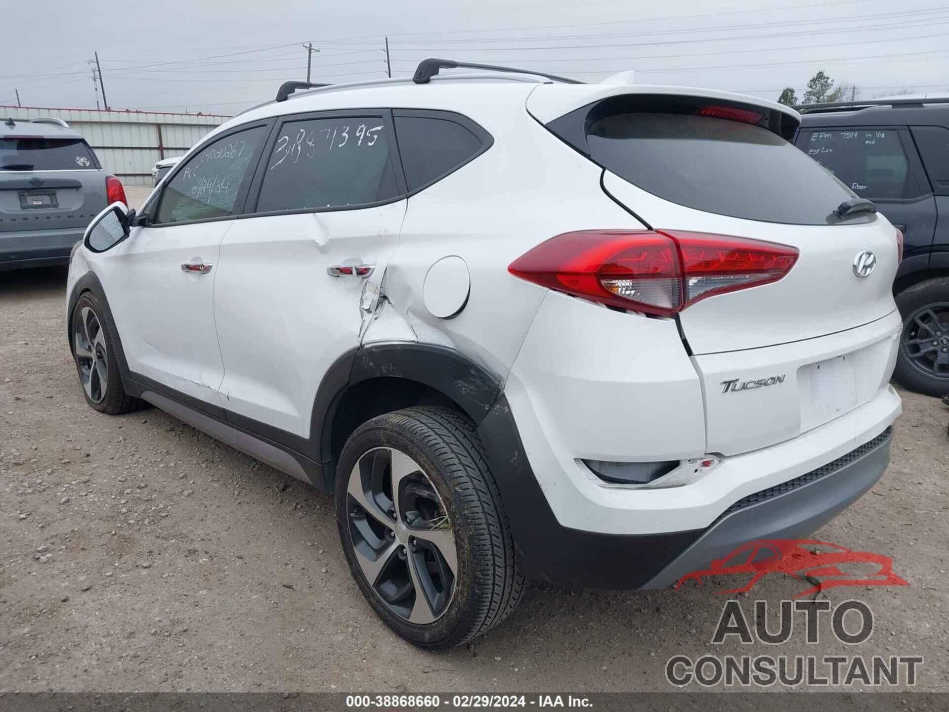 HYUNDAI TUCSON 2017 - KM8J33A23HU362238