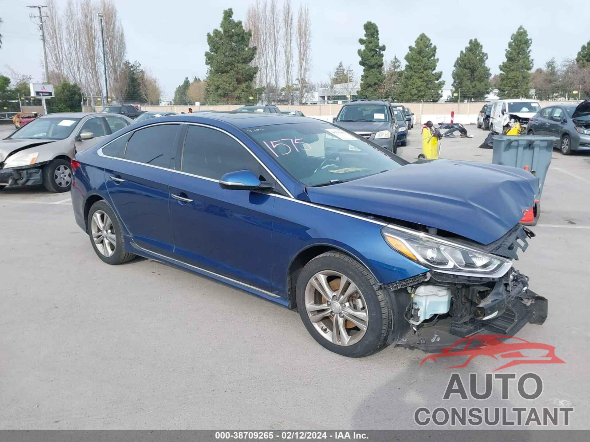 HYUNDAI SONATA 2018 - 5NPE34AF3JH650307
