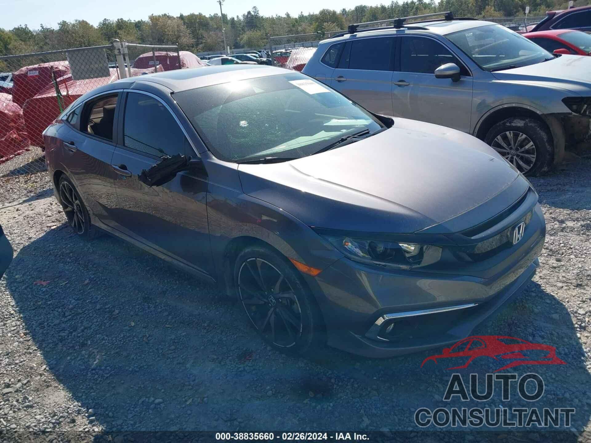 HONDA CIVIC 2019 - 19XFC1F33KE011349