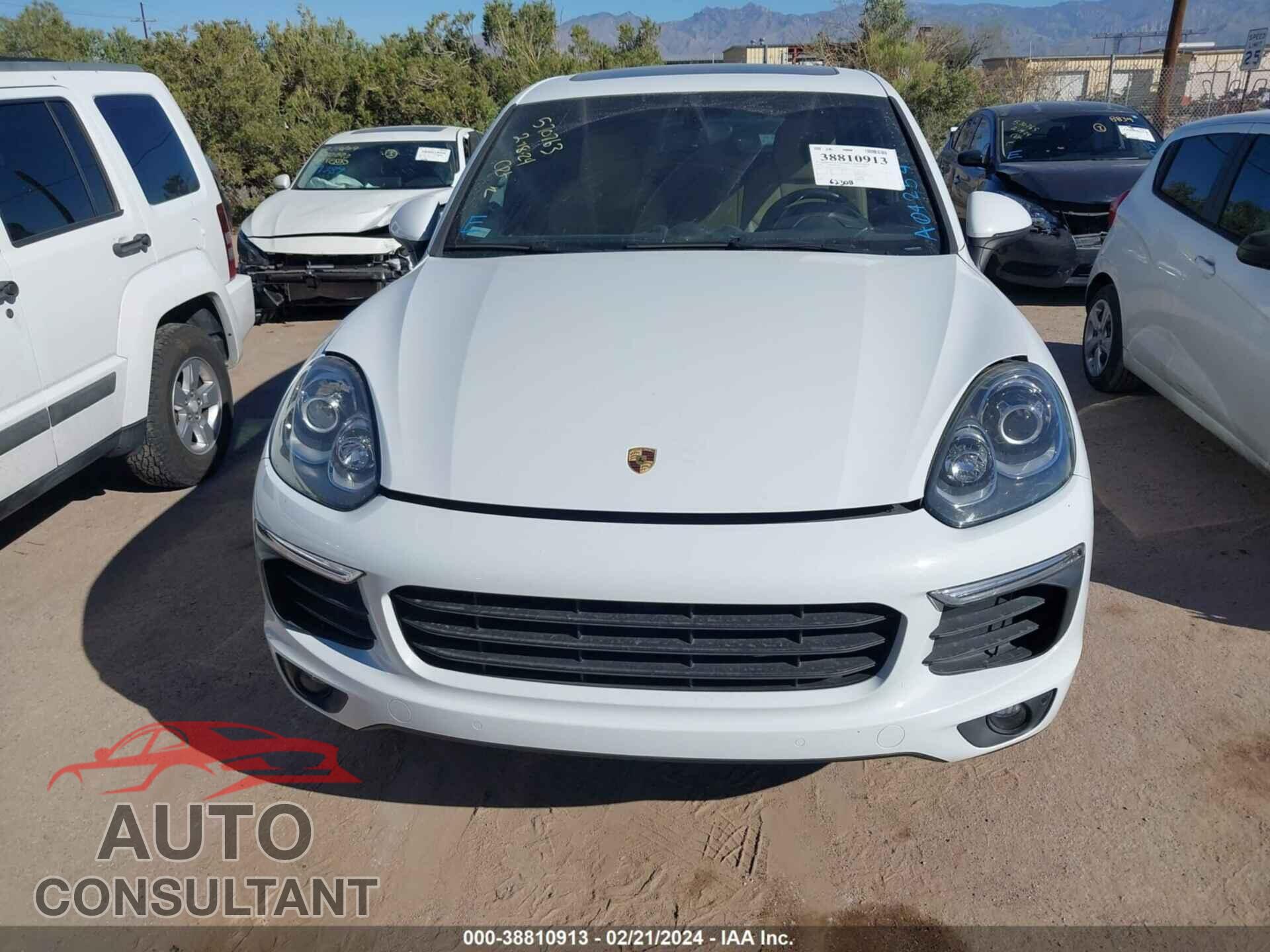 PORSCHE CAYENNE 2016 - WP1AA2A2XGLA04254