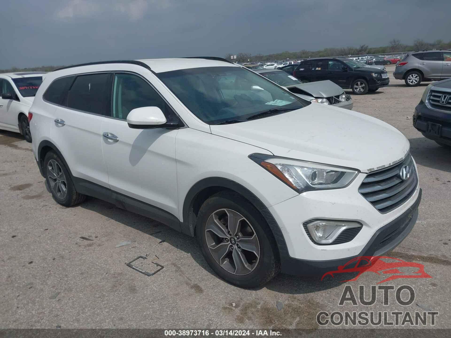 HYUNDAI SANTA FE 2016 - KM8SM4HF0GU153604