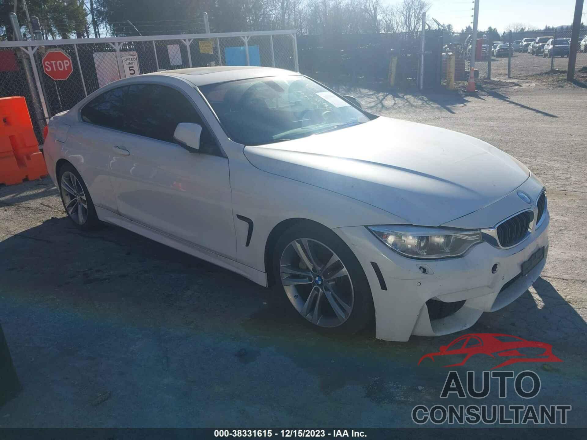 BMW 435I 2016 - WBA3R1C52GK529218