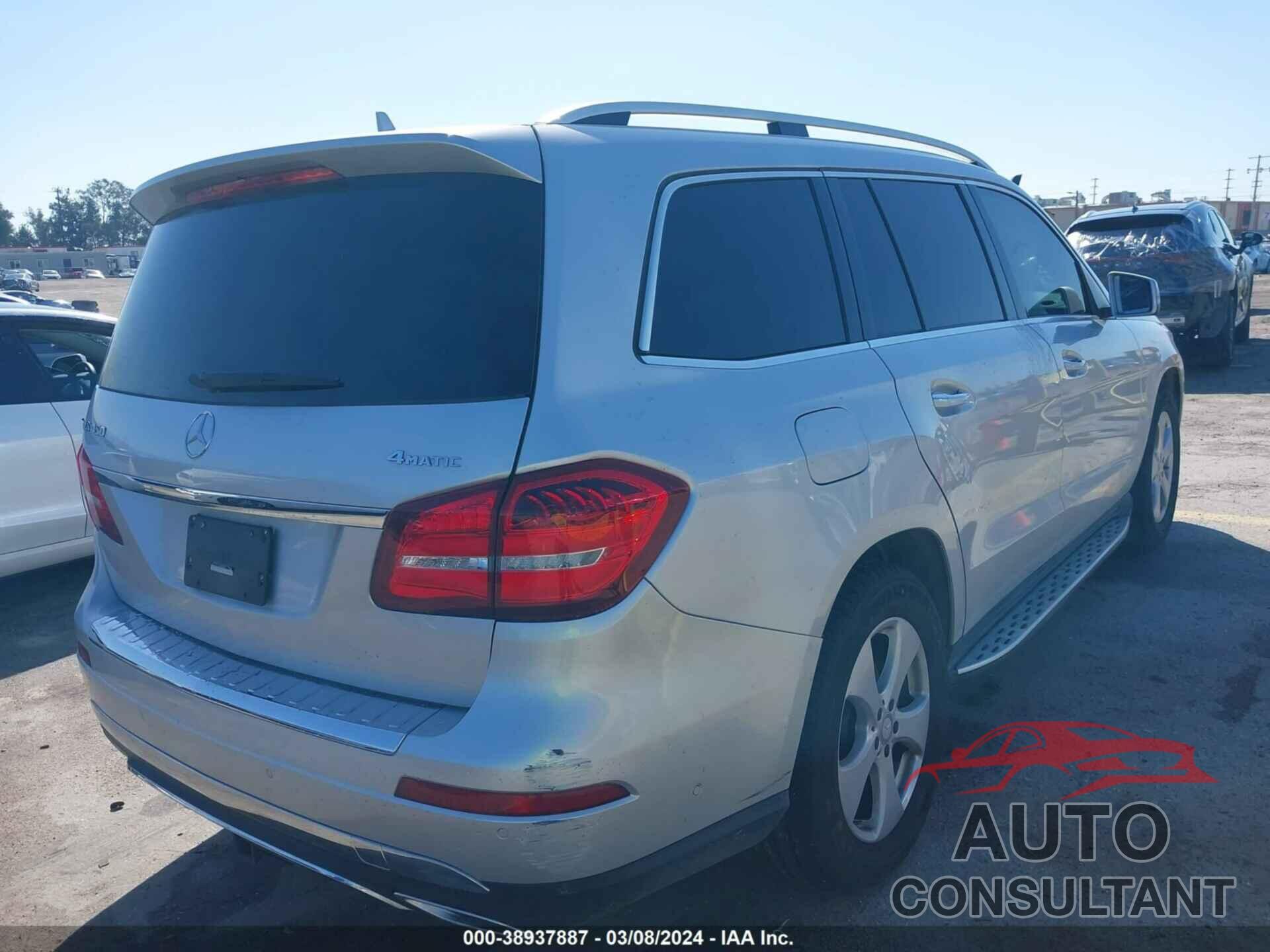 MERCEDES-BENZ GLS 450 2017 - 4JGDF6EE0HA847545