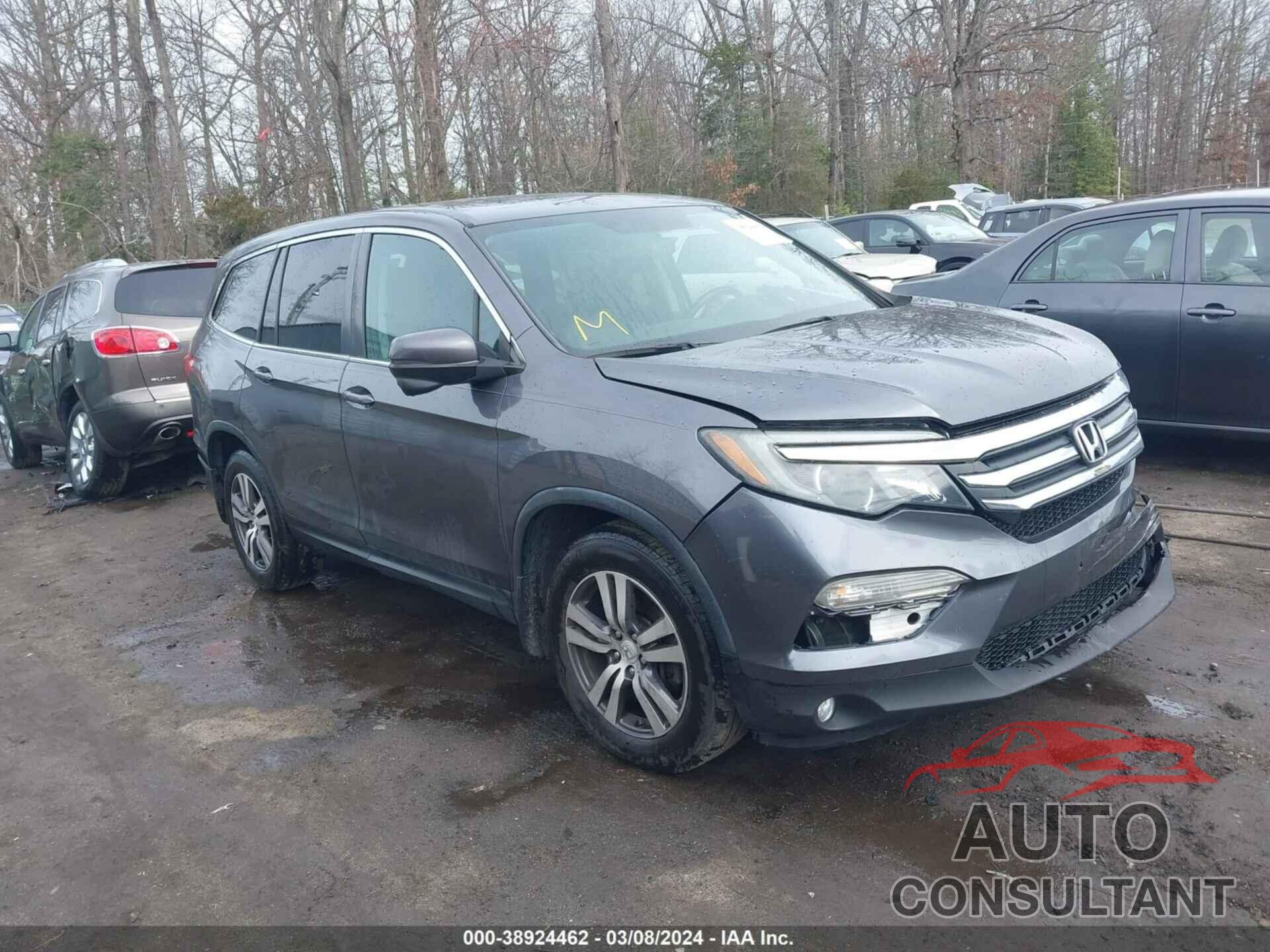 HONDA PILOT 2016 - 5FNYF5H53GB039904