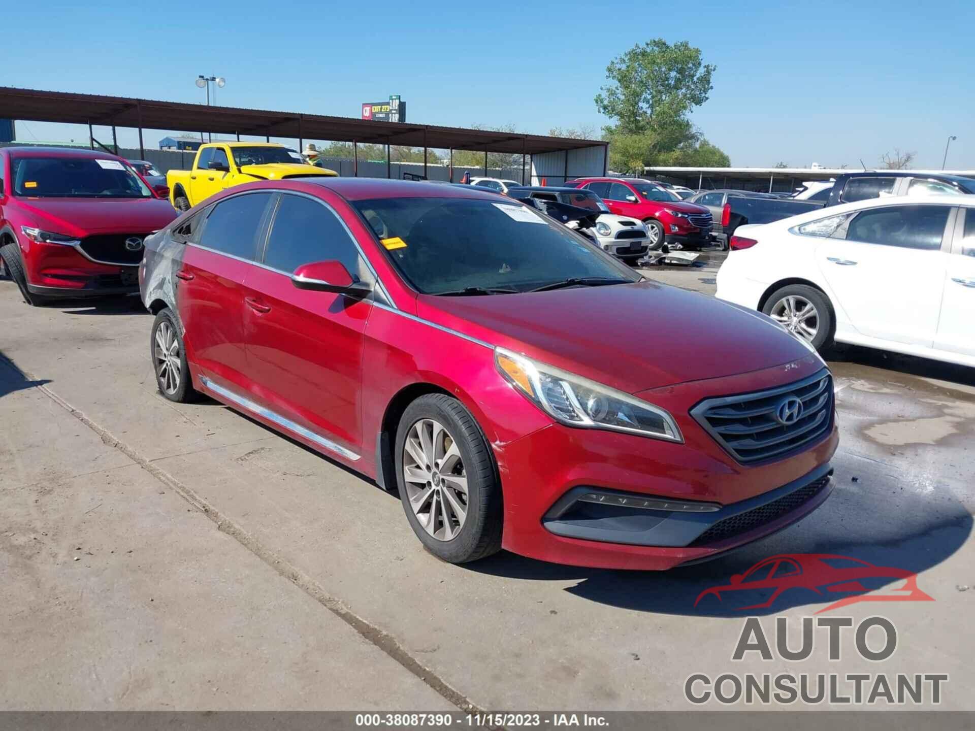 HYUNDAI SONATA 2016 - 5NPE34AF5GH420454