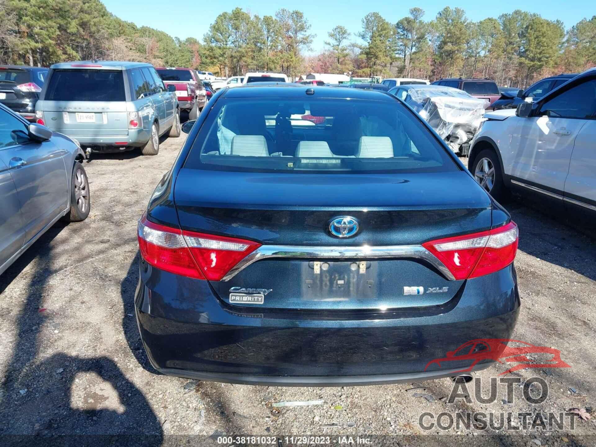 TOYOTA CAMRY 2017 - 4T1BD1FK1HU207380