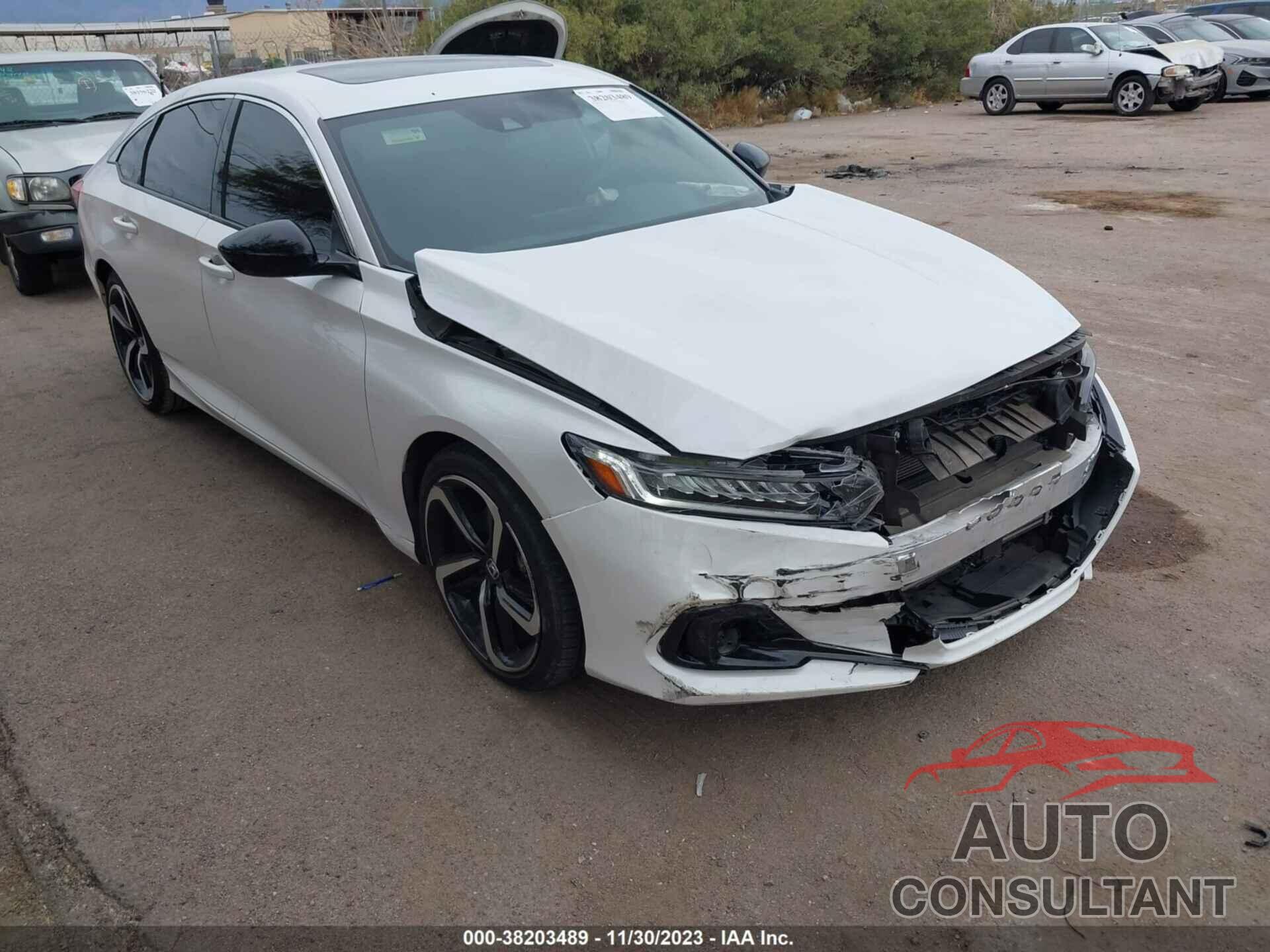 HONDA ACCORD 2021 - 1HGCV2F39MA020776
