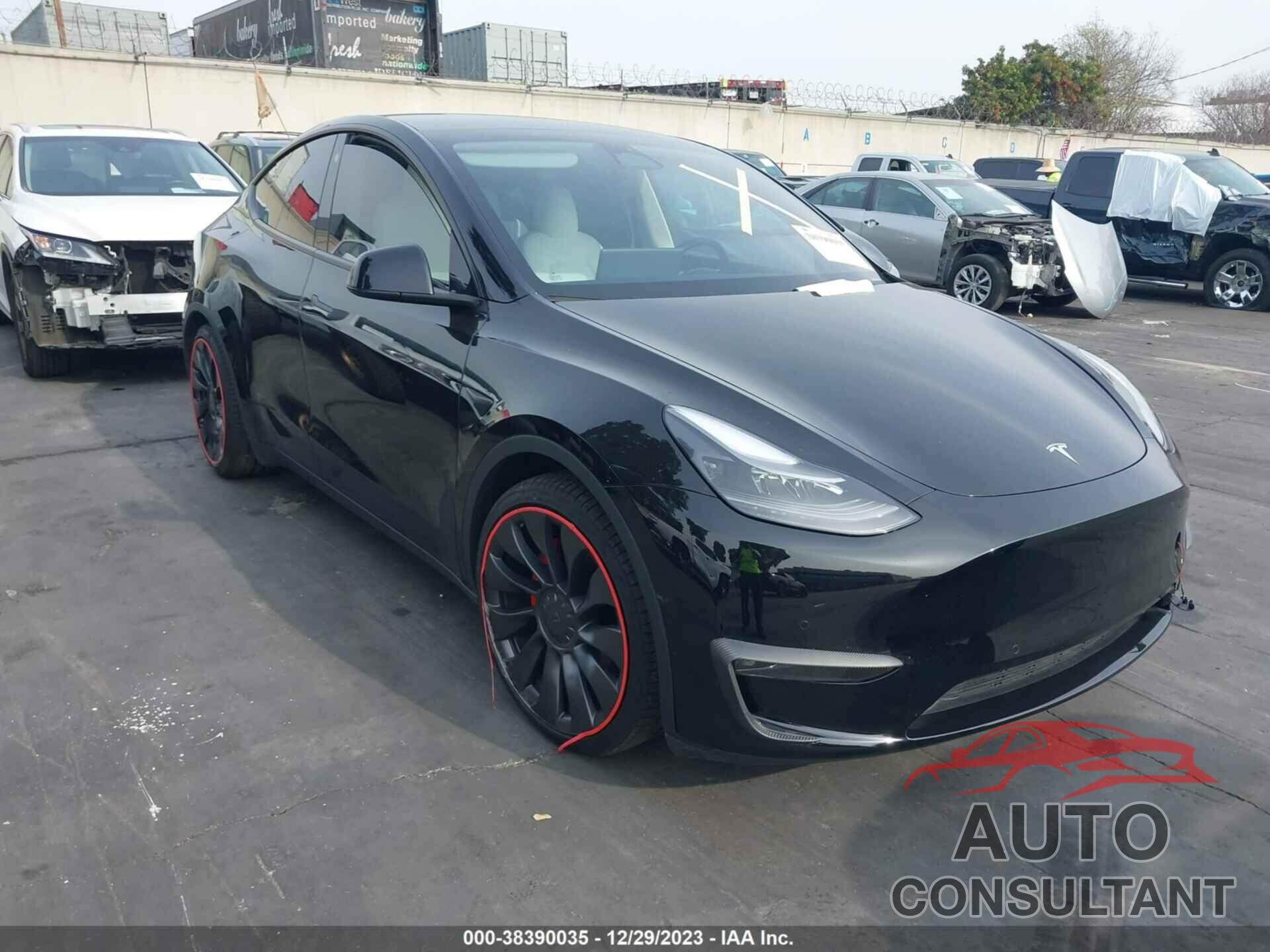 TESLA MODEL Y 2022 - 7SAYGDEF1NF487563