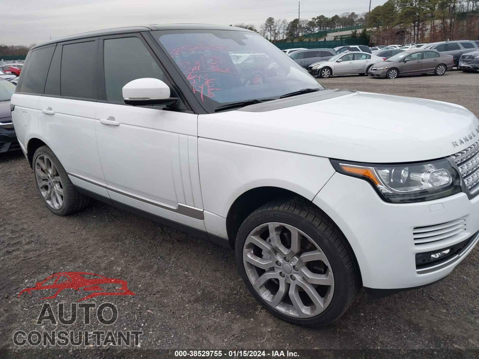LAND ROVER RANGE ROVER 2016 - SALGS2EF9GA297767