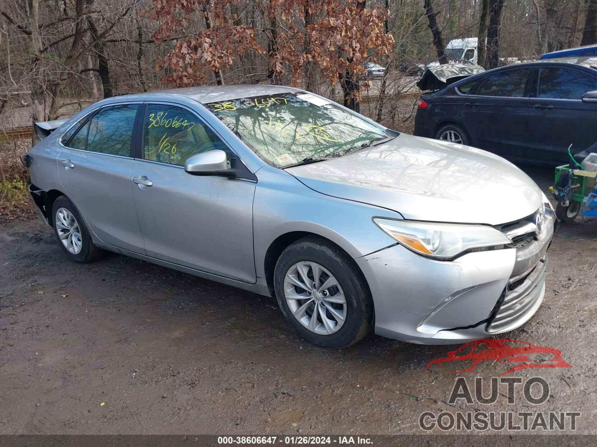 TOYOTA CAMRY 2016 - 4T4BF1FK4GR531650