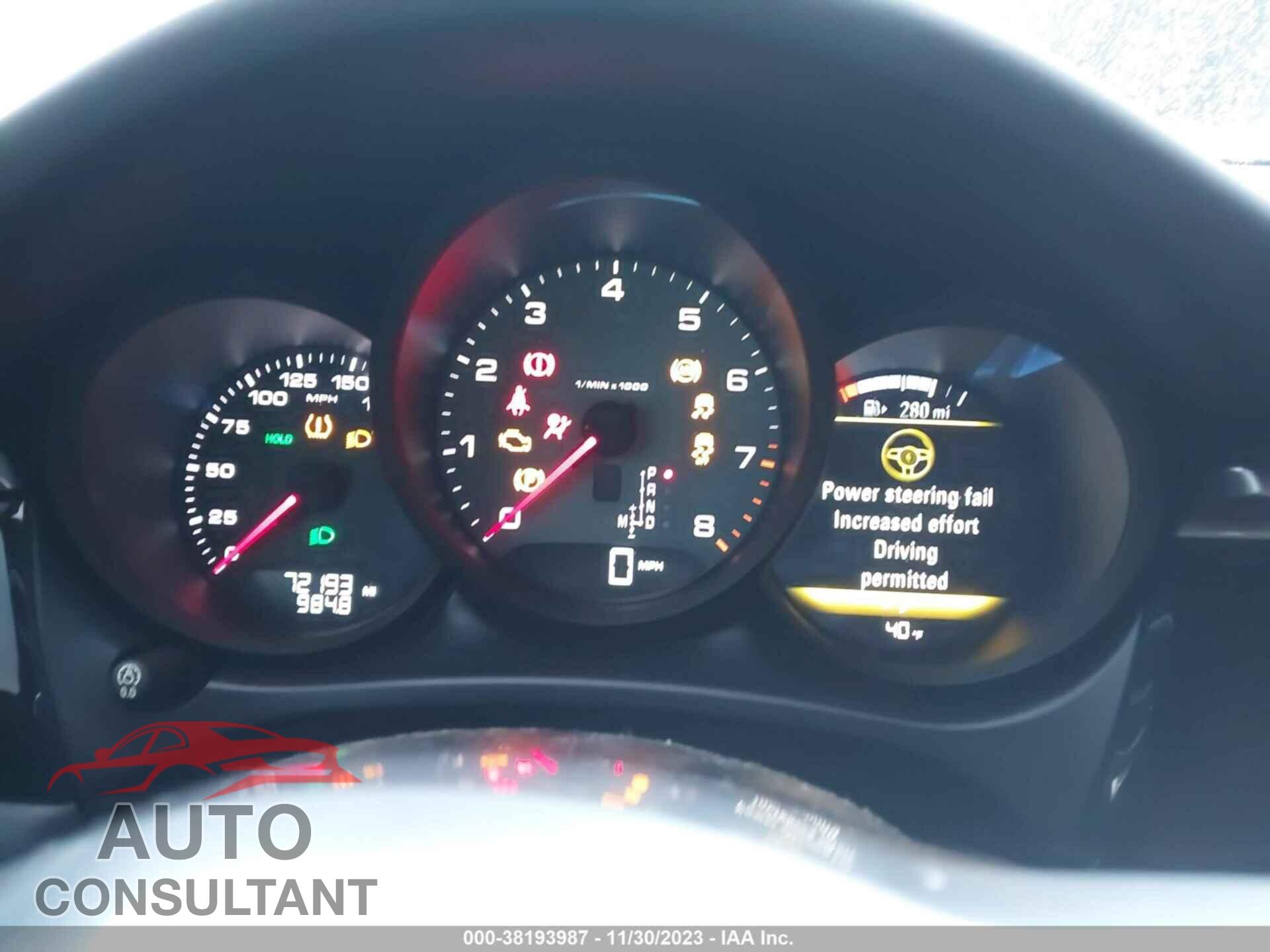 PORSCHE MACAN 2016 - WP1AB2A52GLB54348
