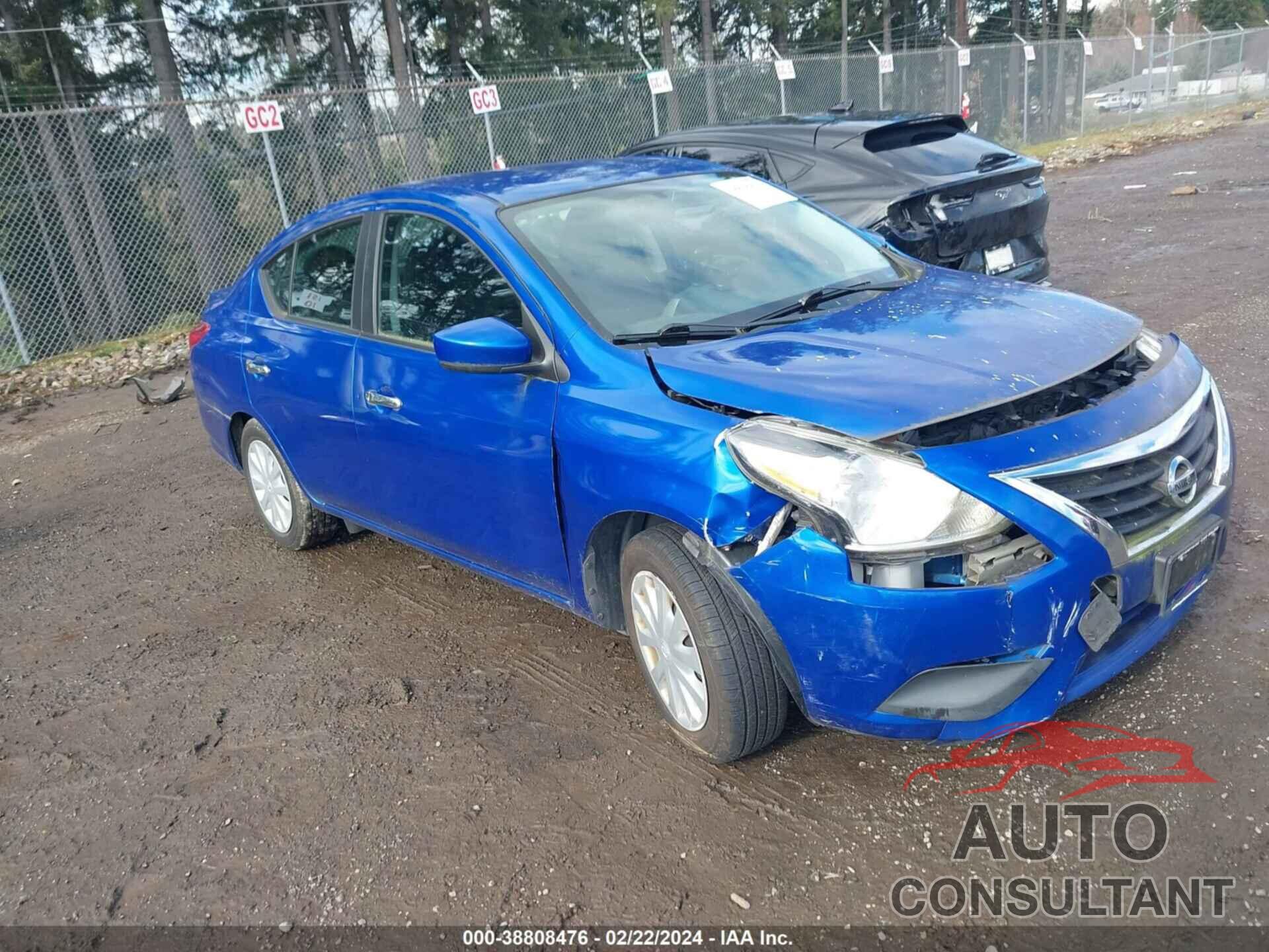 NISSAN VERSA 2016 - 3N1CN7AP5GL804863