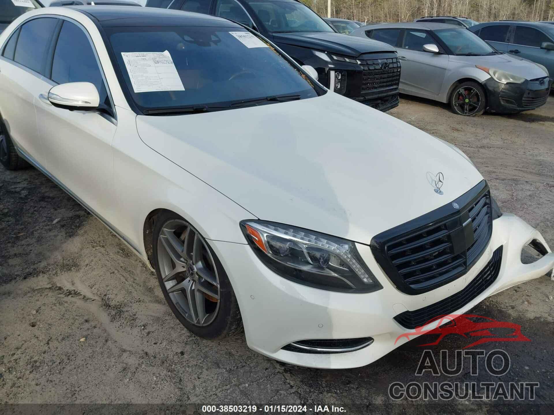 MERCEDES-BENZ S 550 2016 - WDDUG8FB6GA210472