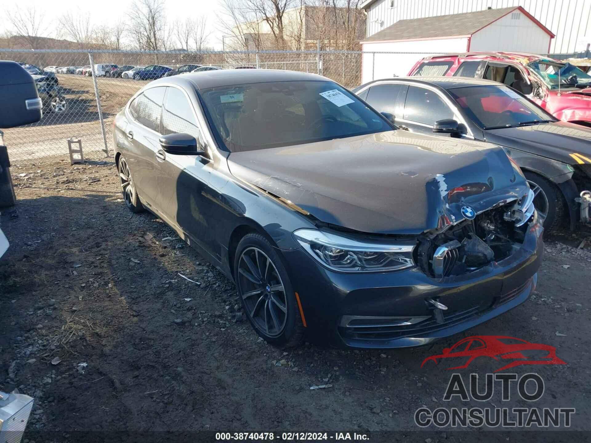 BMW 640I GRAN TURISMO 2019 - WBAJV6C57KBK09112