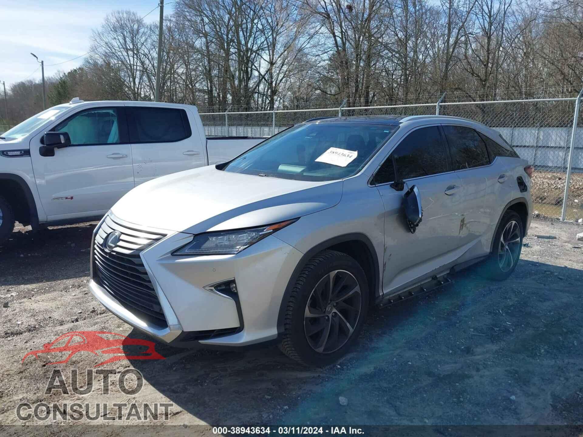 LEXUS RX 350 2017 - 2T2ZZMCA0HC086707