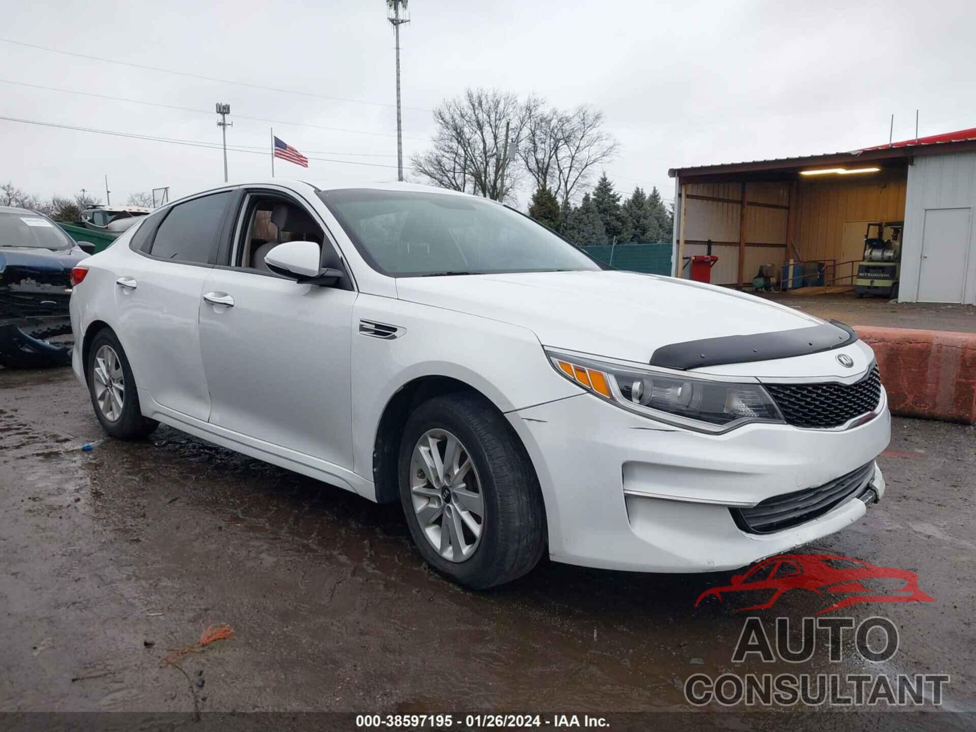 KIA OPTIMA 2016 - KNAGT4L32G5092029