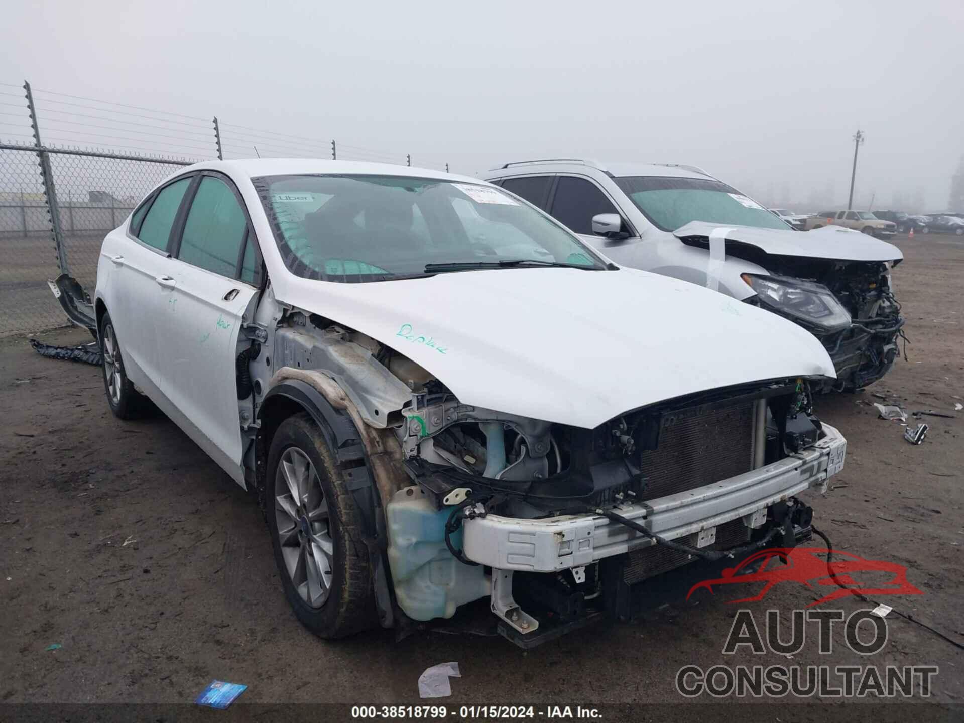 FORD FUSION 2017 - 3FA6P0H71HR417071