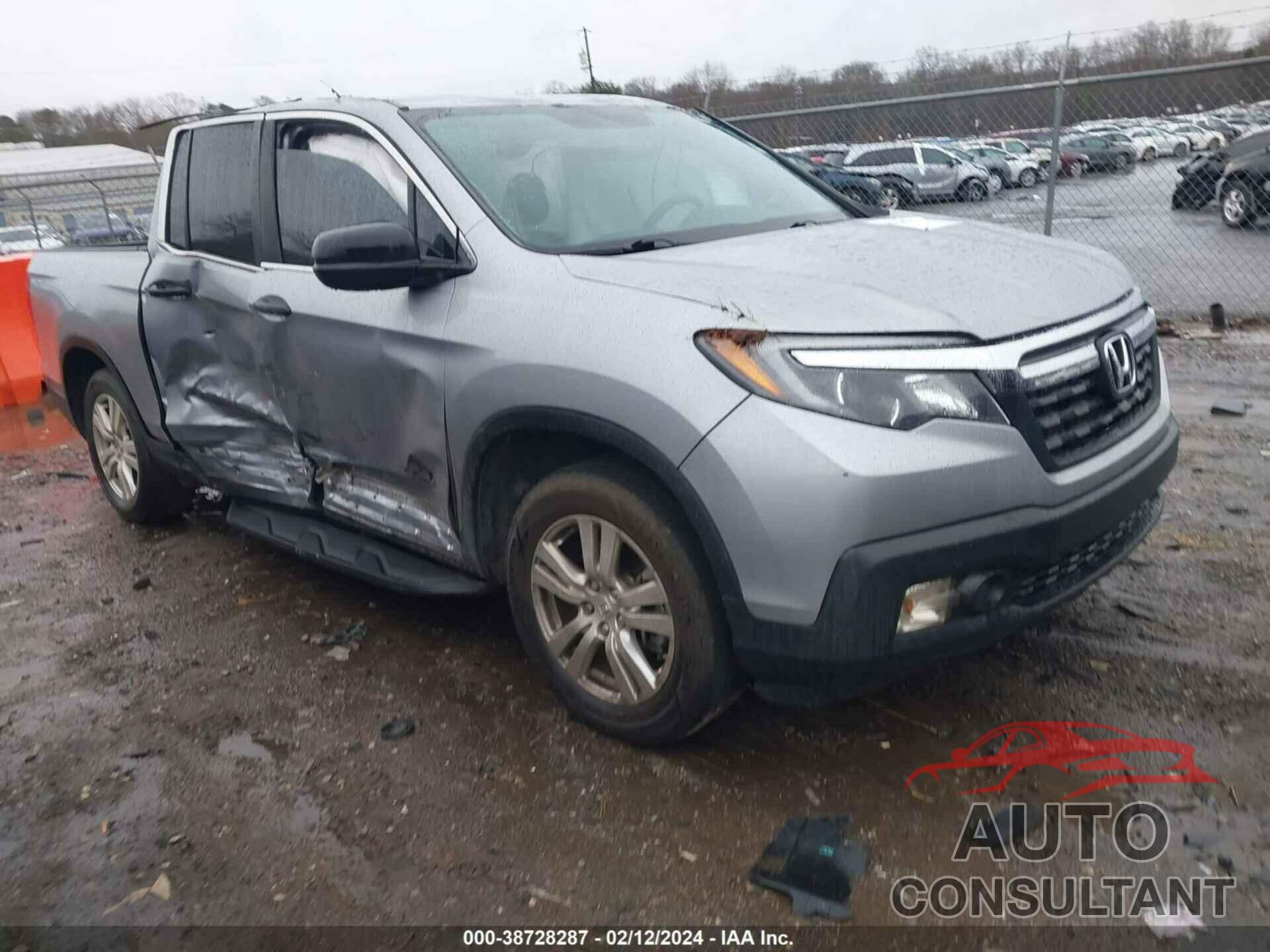 HONDA RIDGELINE 2019 - 5FPYK2F26KB004972