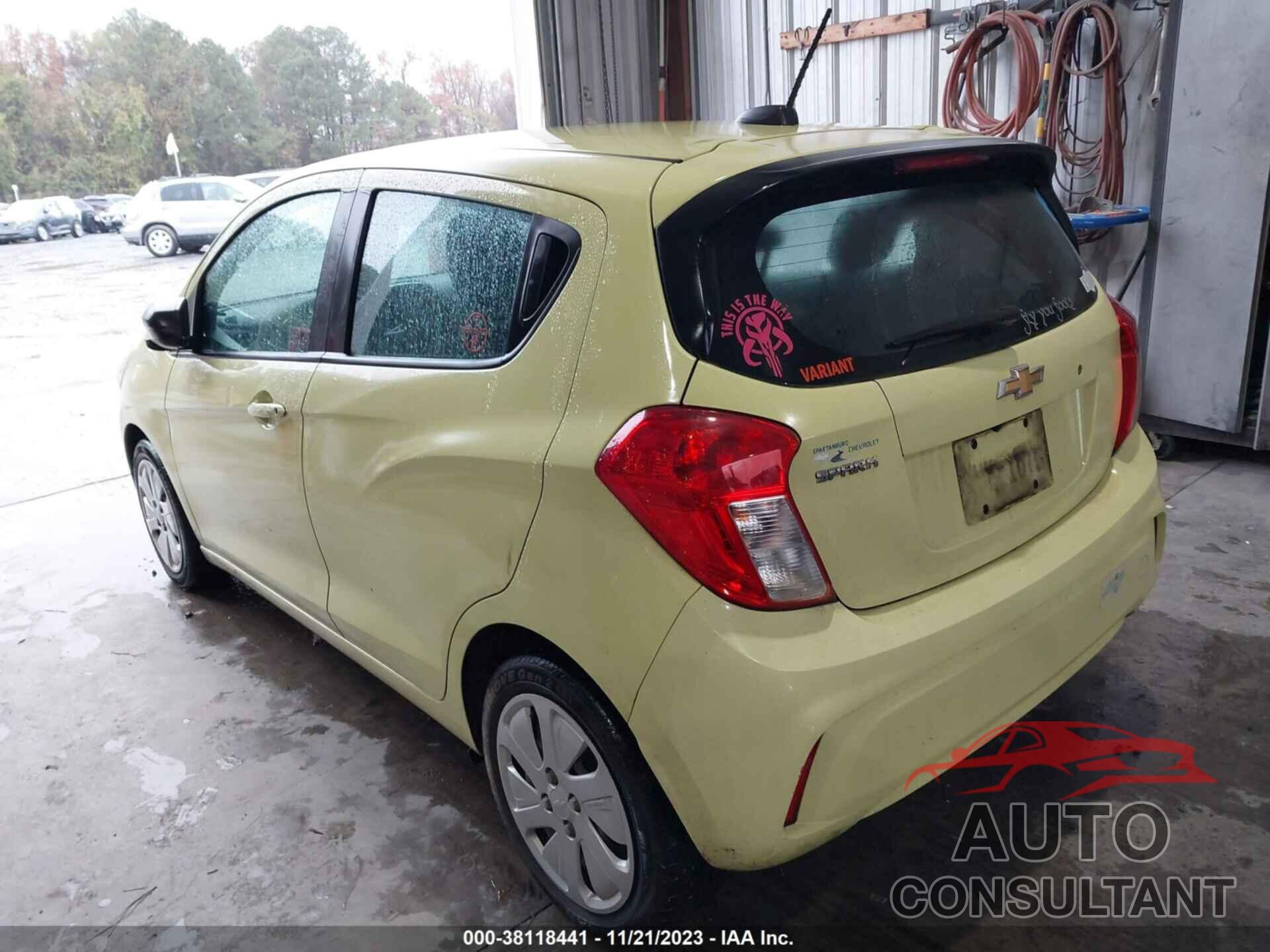 CHEVROLET SPARK 2017 - KL8CB6SA9HC720416