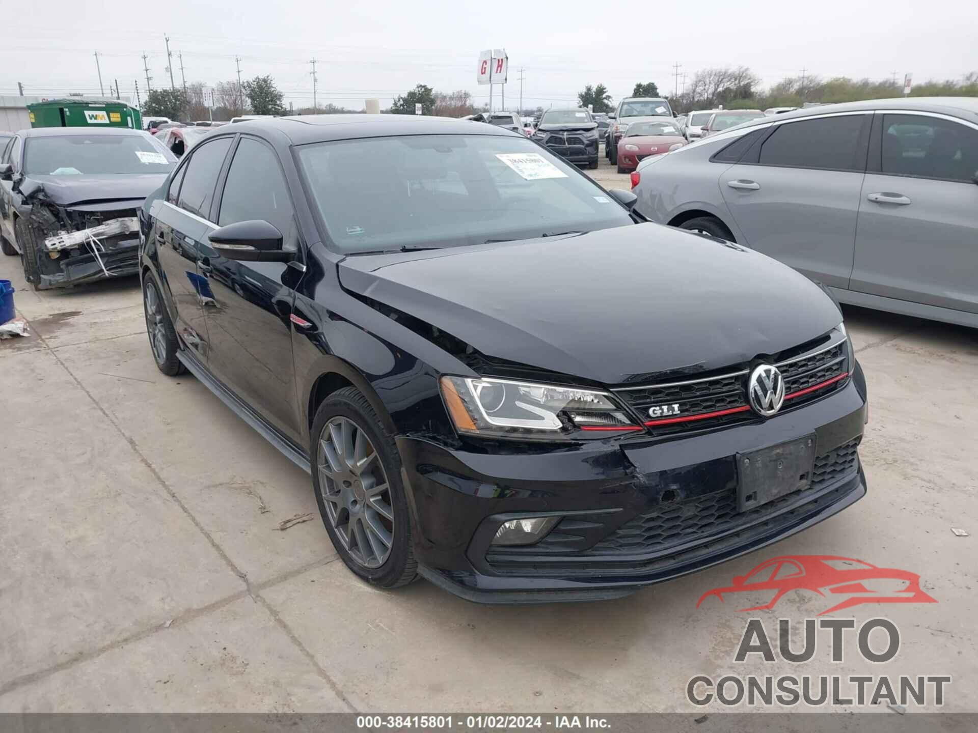 VOLKSWAGEN JETTA 2016 - 3VW4S7AJ1GM373211