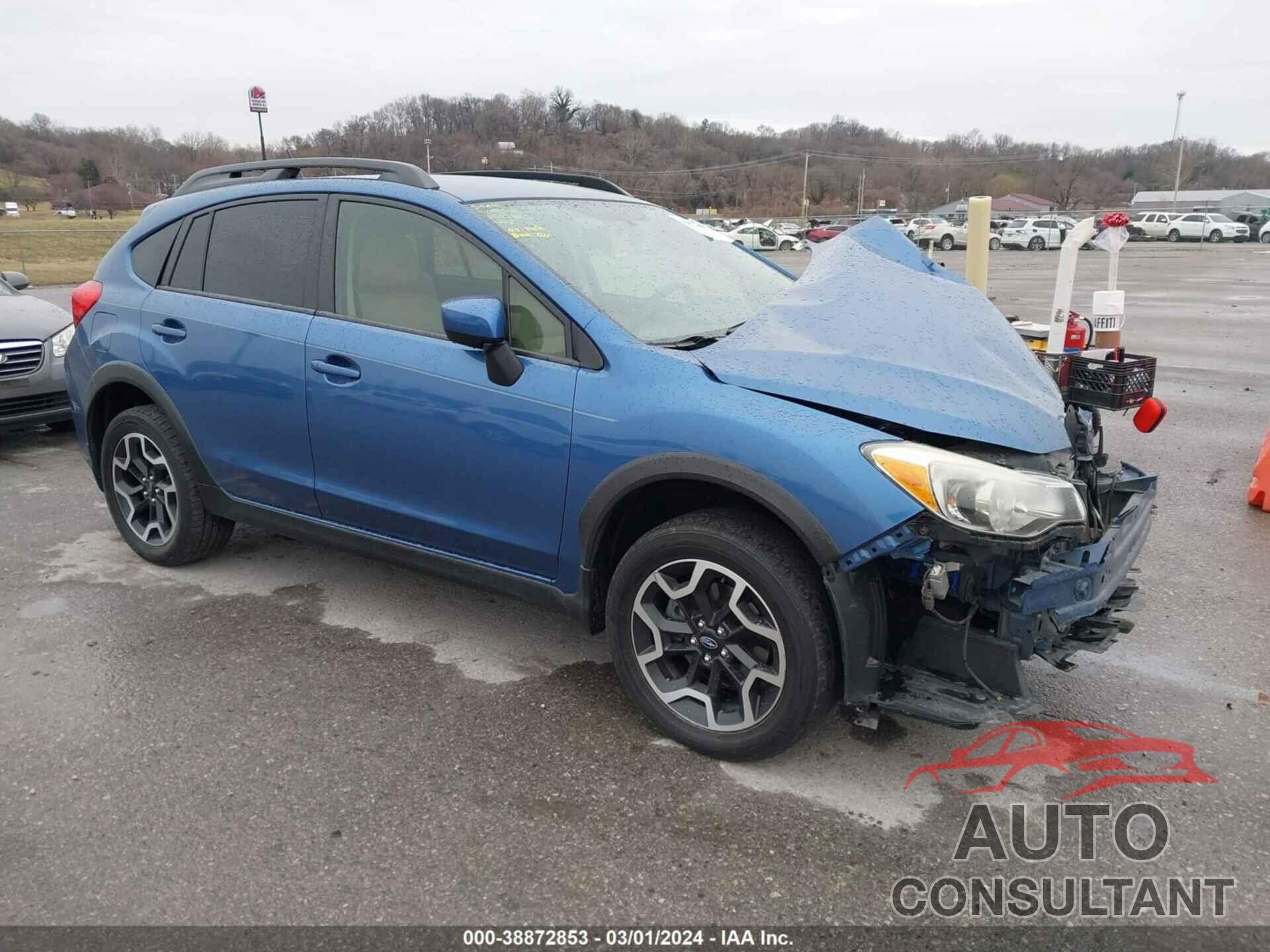 SUBARU CROSSTREK 2016 - JF2GPABCXGH290509