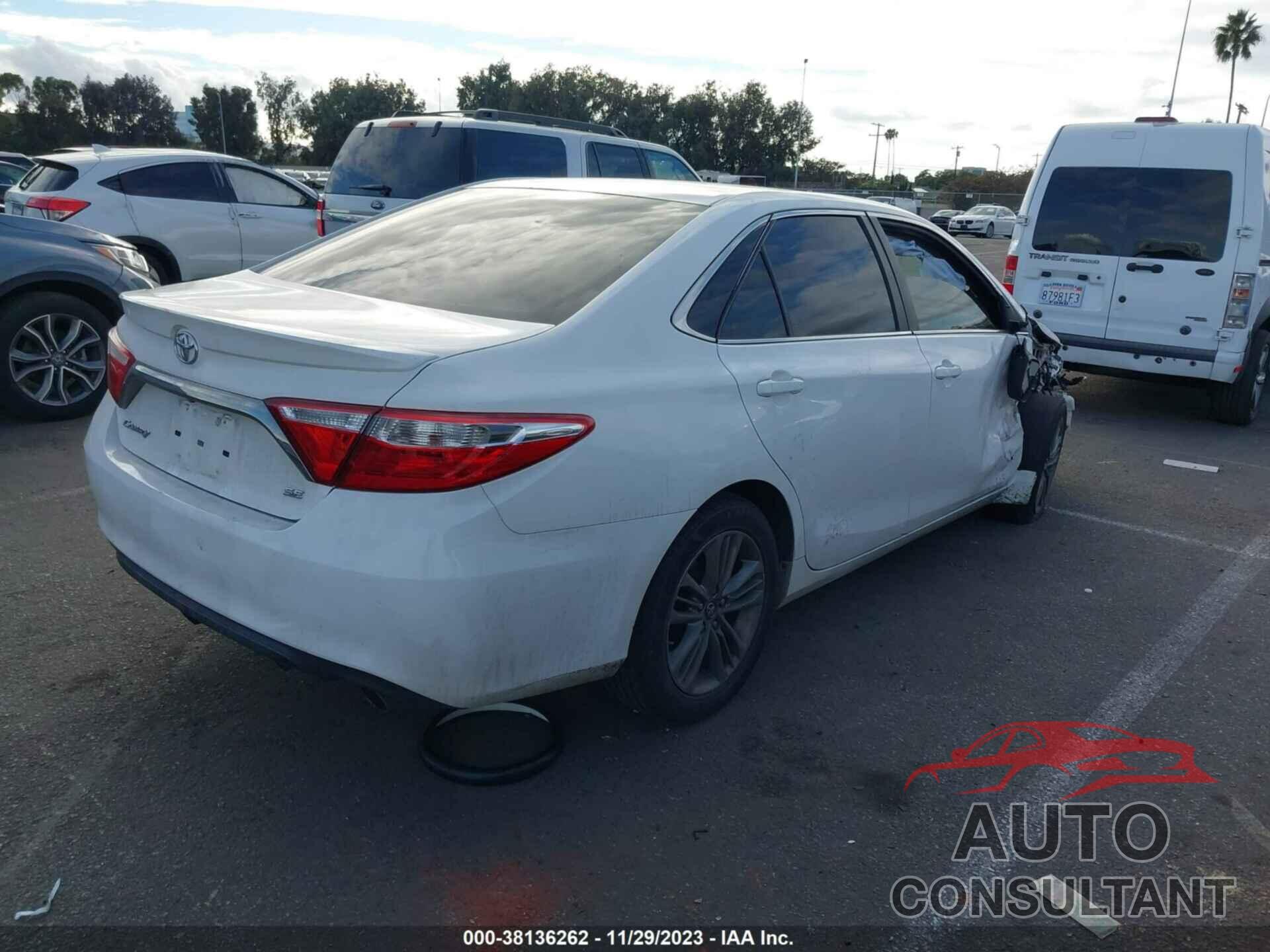 TOYOTA CAMRY 2017 - 4T1BF1FK3HU325487