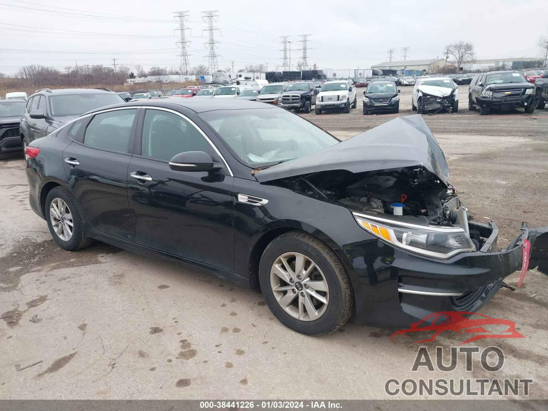 KIA OPTIMA 2017 - KNAGT4L30H5163830