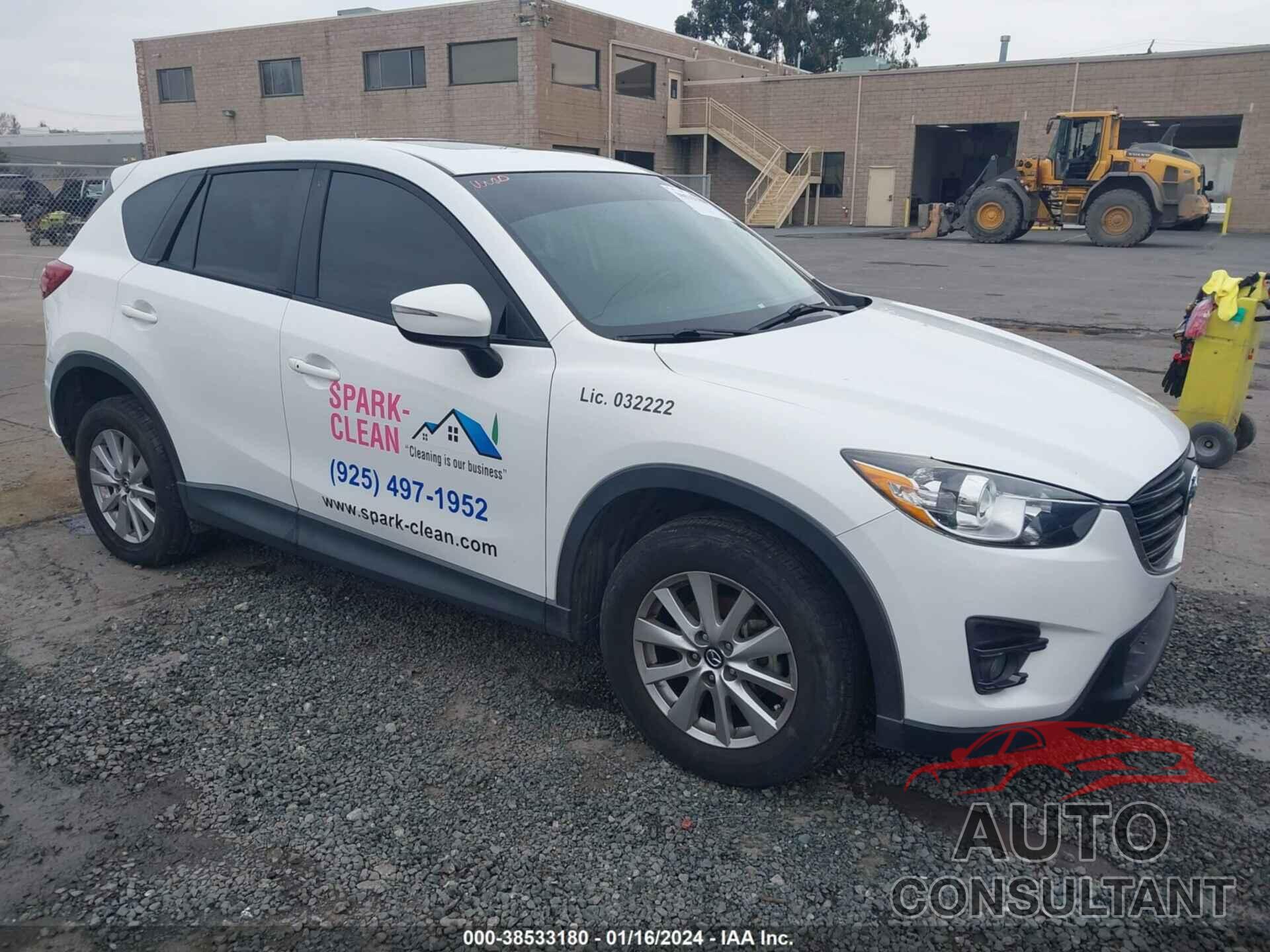 MAZDA CX-5 2016 - JM3KE2CY9G0901358