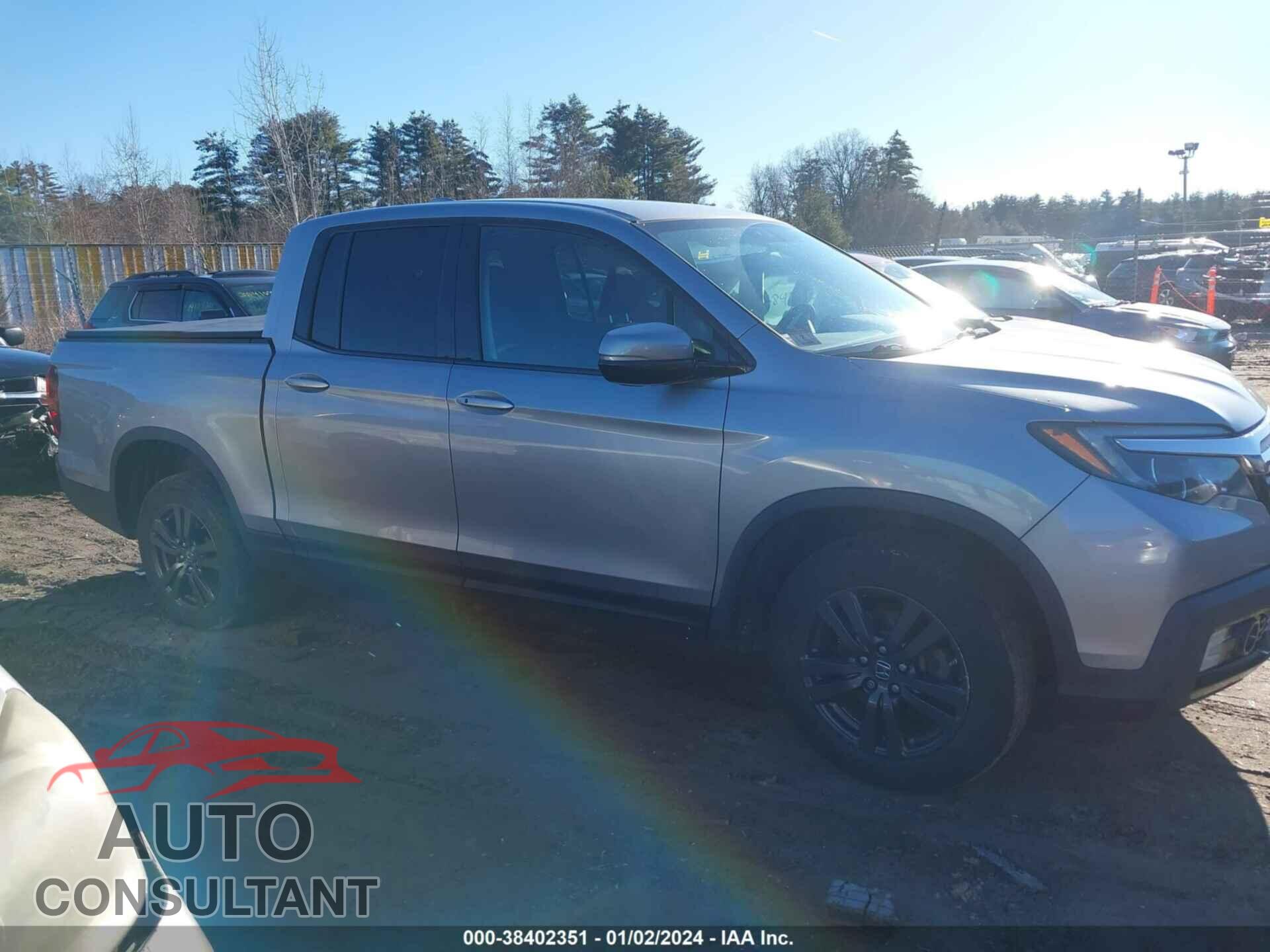 HONDA RIDGELINE 2019 - 5FPYK3F19KB033721