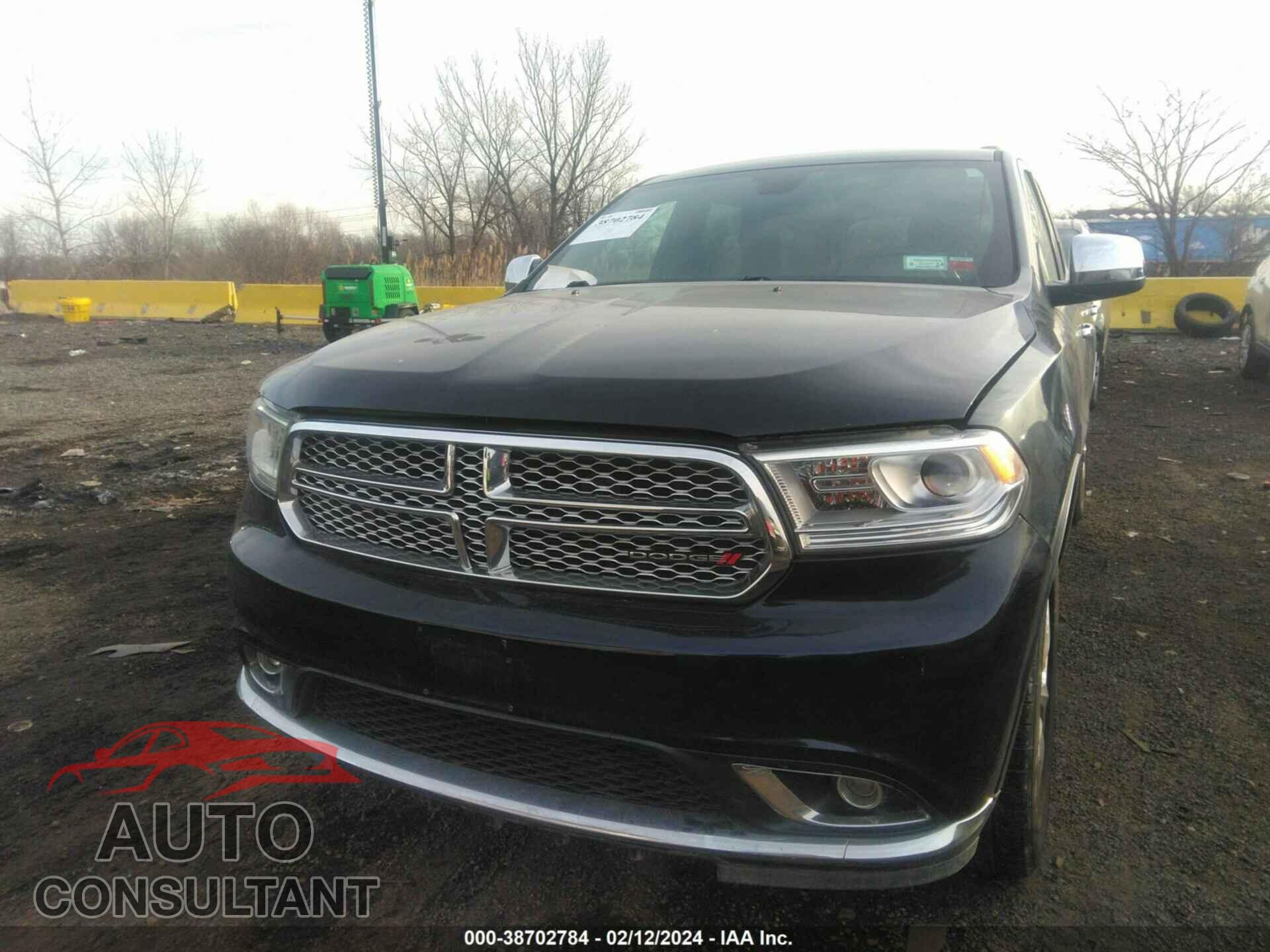 DODGE DURANGO 2017 - 1C4RDHAG9HC643169