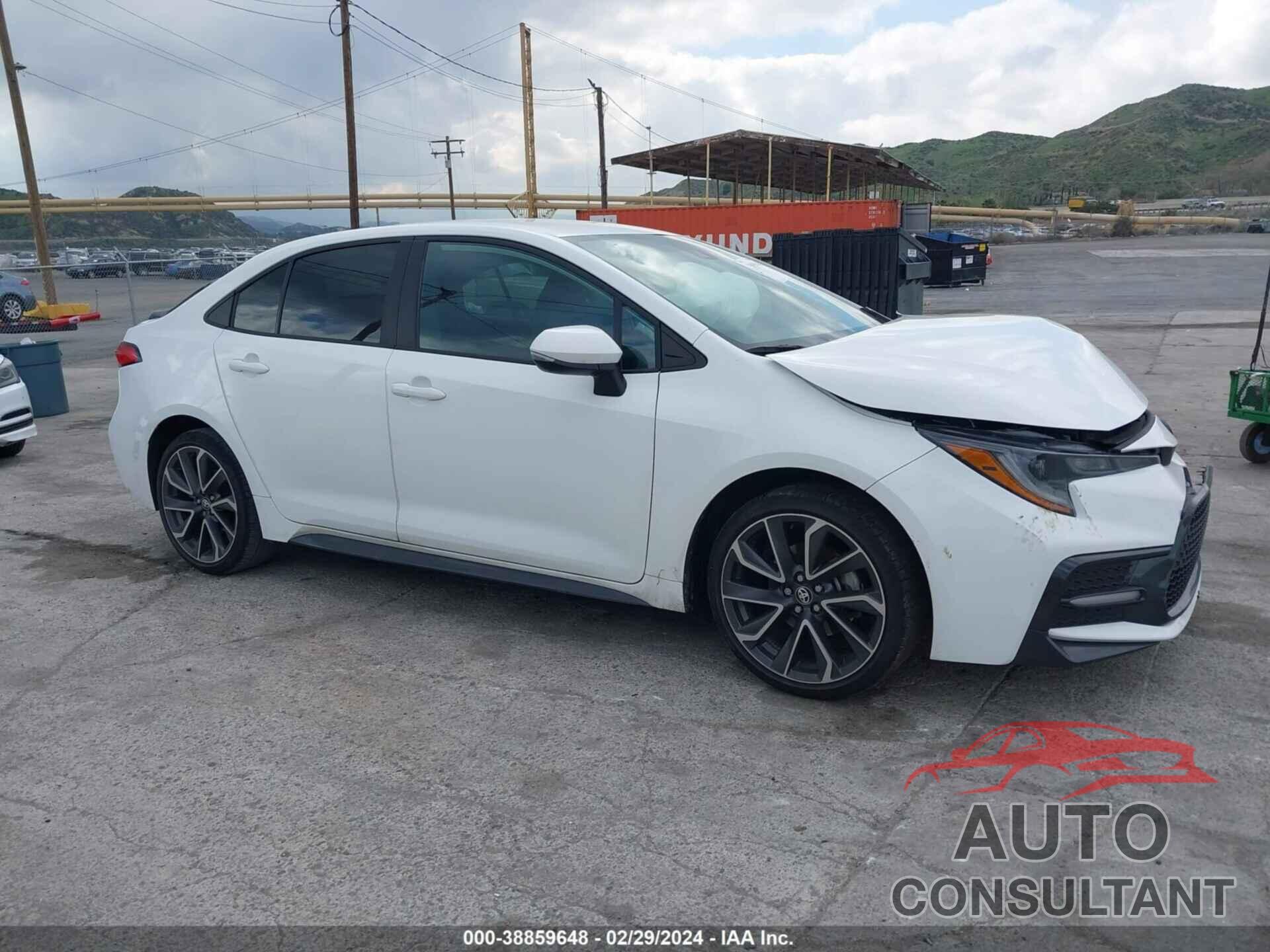 TOYOTA COROLLA 2022 - 5YFS4MCE3NP125308