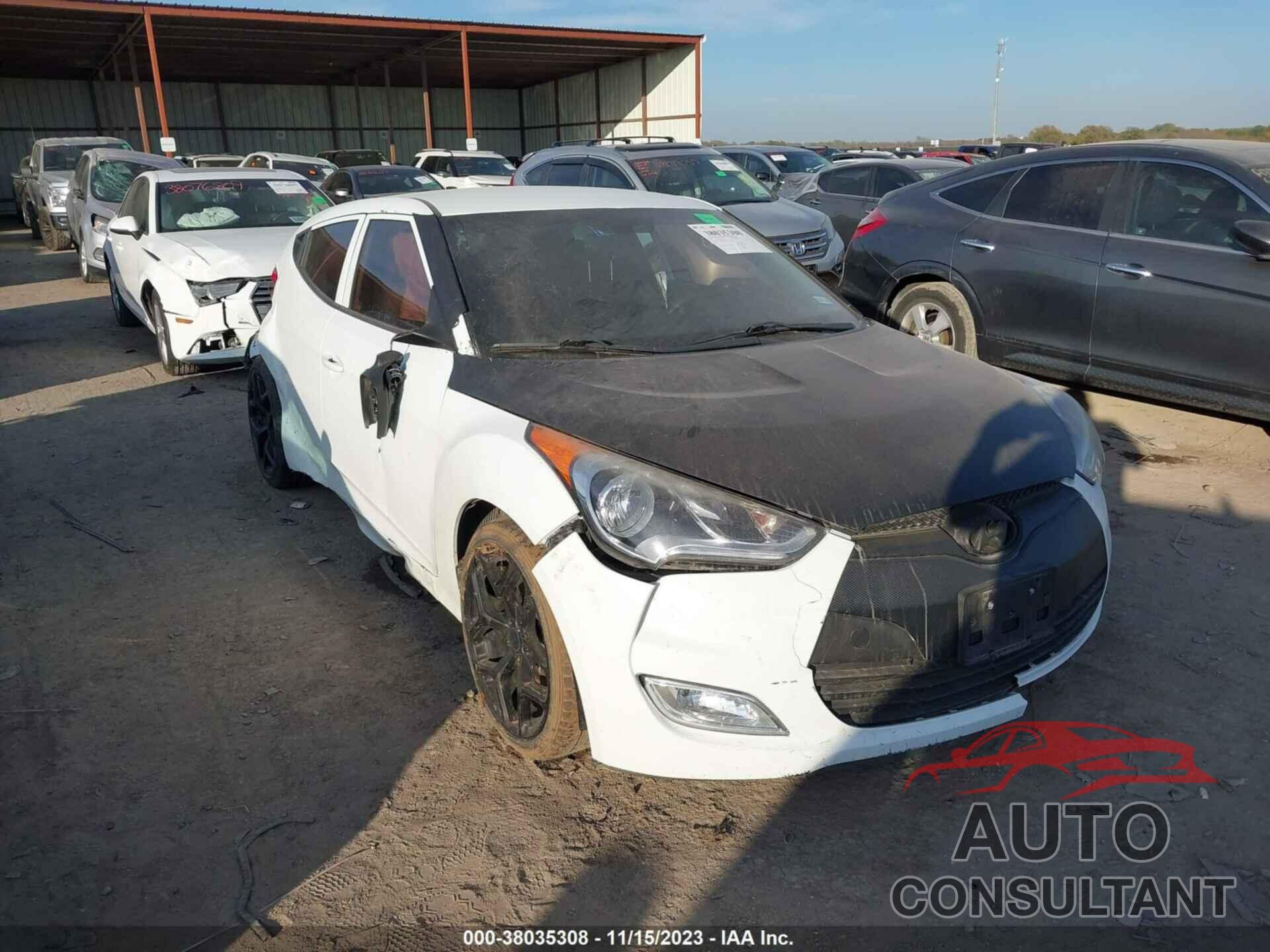 HYUNDAI VELOSTER 2016 - KMHTC6AD6GU275296