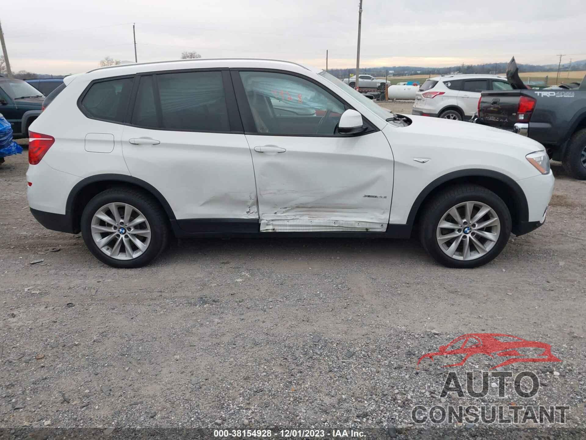 BMW X3 2016 - 5UXWX9C58G0D91377