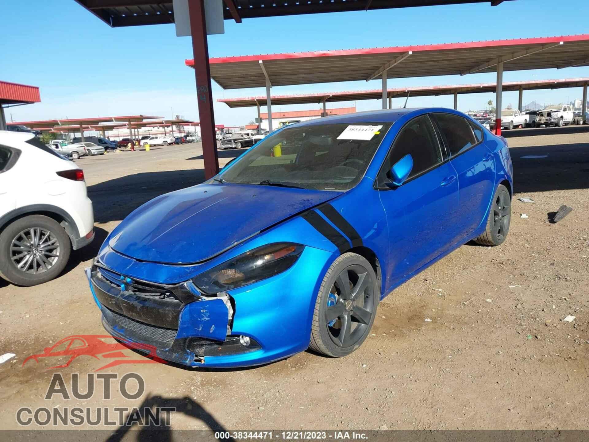 DODGE DART 2015 - 1C3CDFEBXFD286945