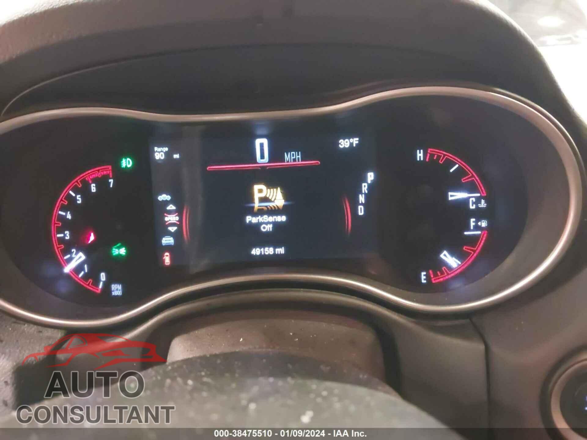 DODGE DURANGO 2020 - 1C4SDJFT0LC432224