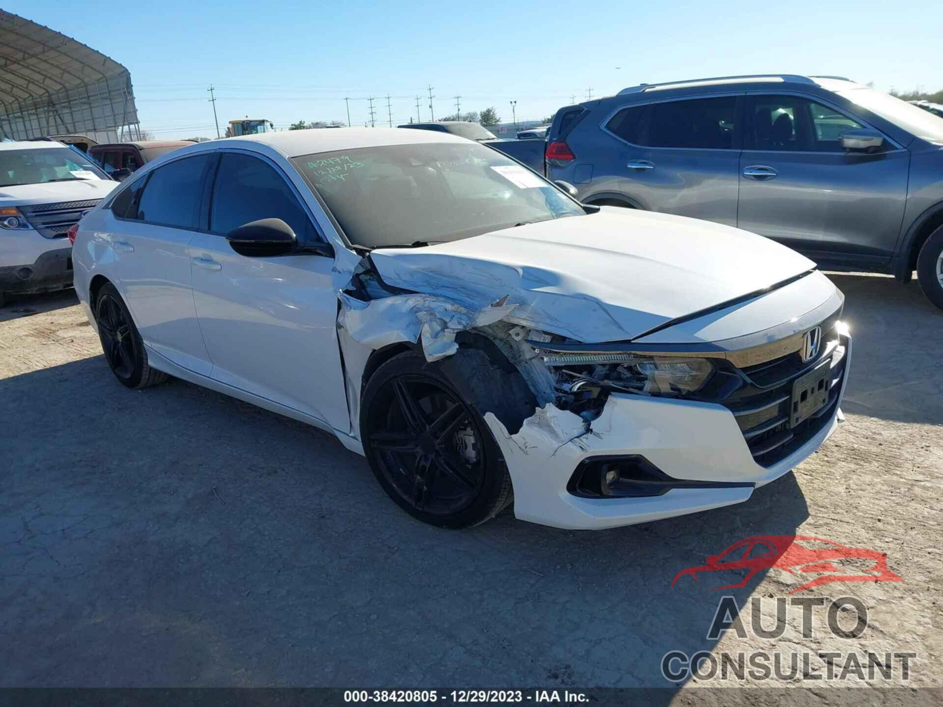 HONDA ACCORD 2021 - 1HGCV1F37MA087564