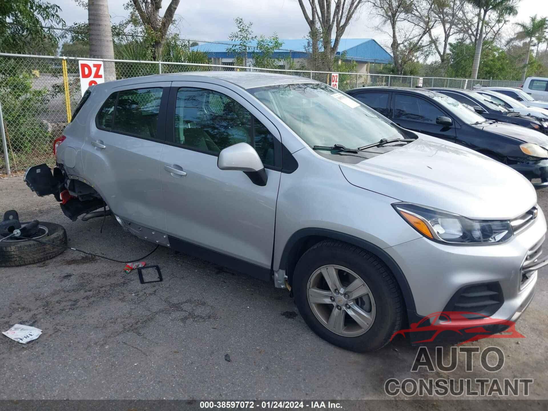 CHEVROLET TRAX 2020 - KL7CJKSB4LB038003