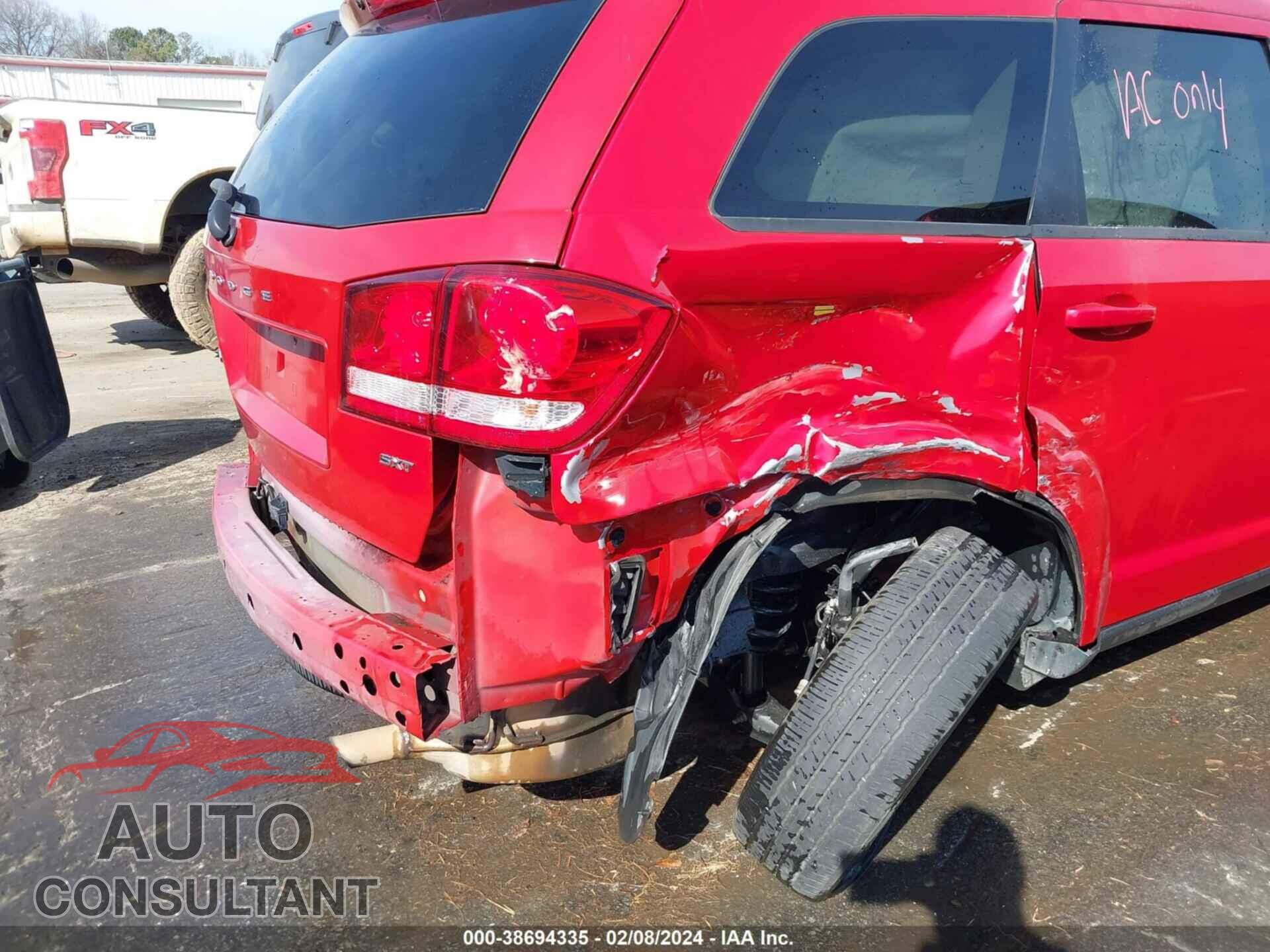 DODGE JOURNEY 2017 - 3C4PDCBB4HT594996