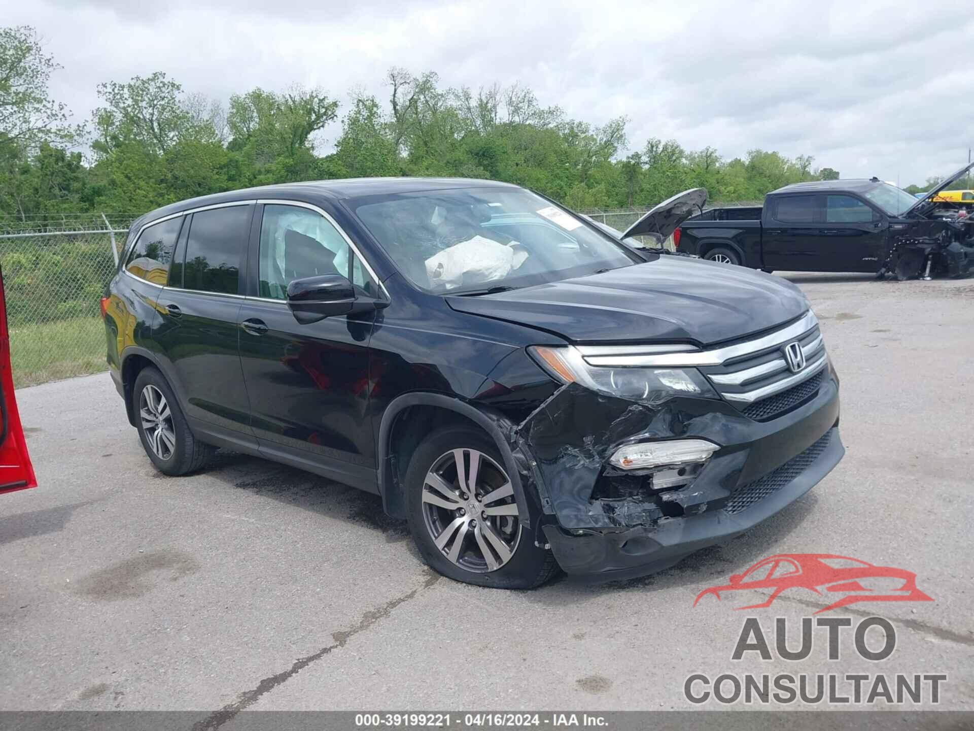 HONDA PILOT 2016 - 5FNYF5H51GB057088