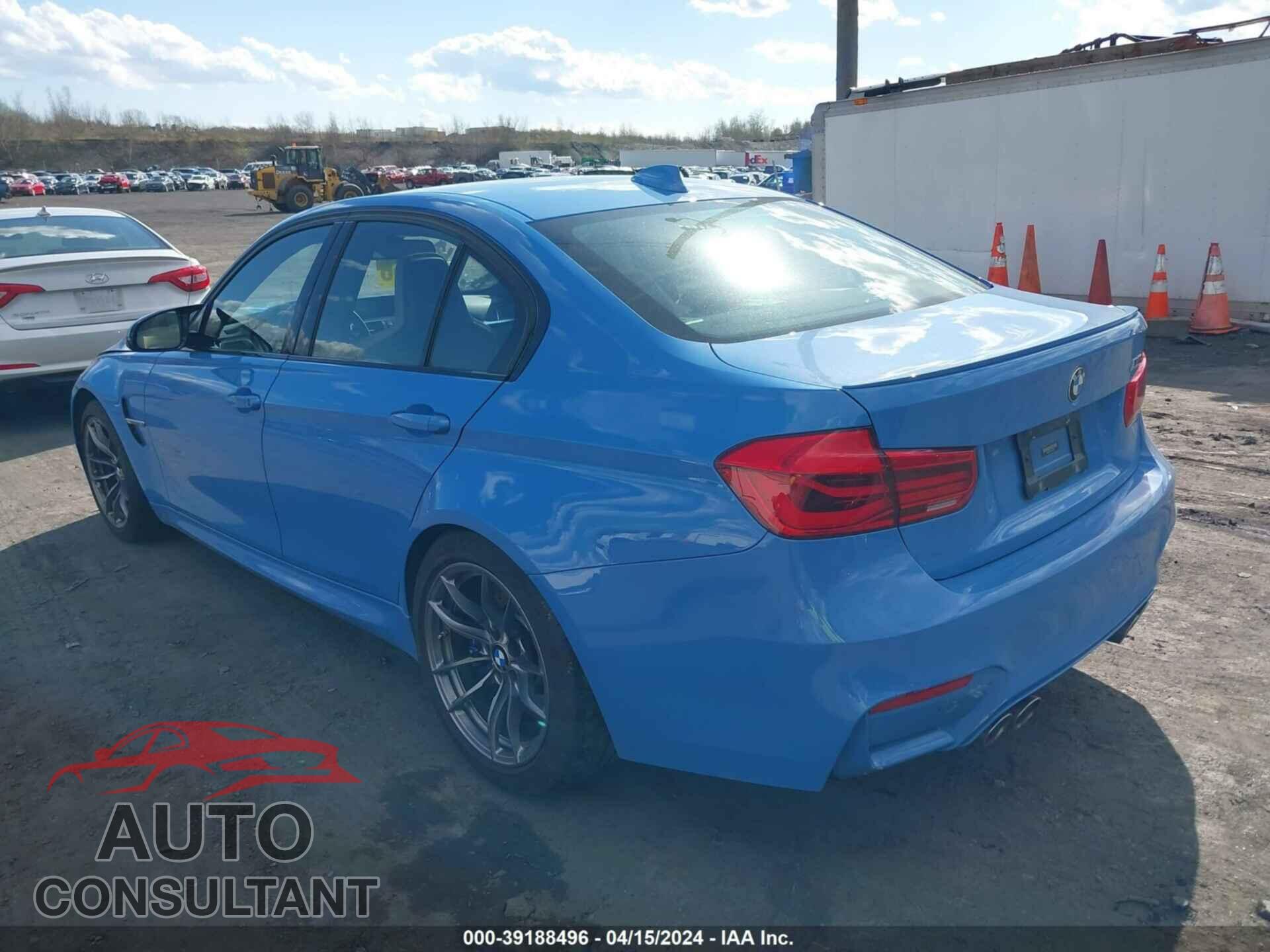 BMW M3 2018 - WBS8M9C54J5J78865