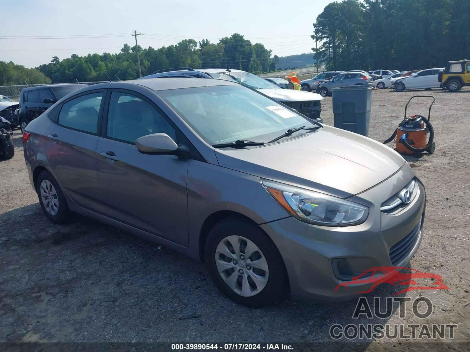 HYUNDAI ACCENT 2017 - KMHCT4AE6HU367488