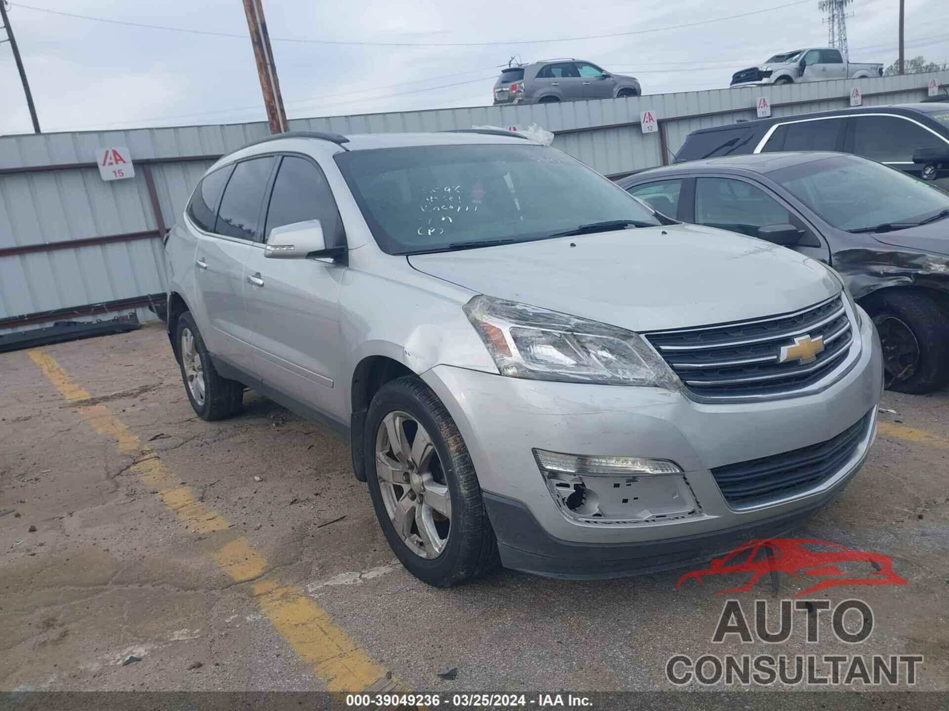 CHEVROLET TRAVERSE 2016 - 1GNKRGKD7GJ284777