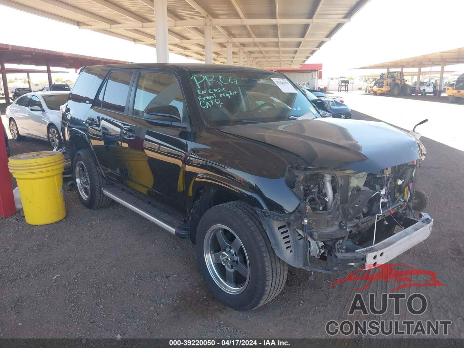 TOYOTA 4RUNNER 2018 - JTEBU5JR9J5561059