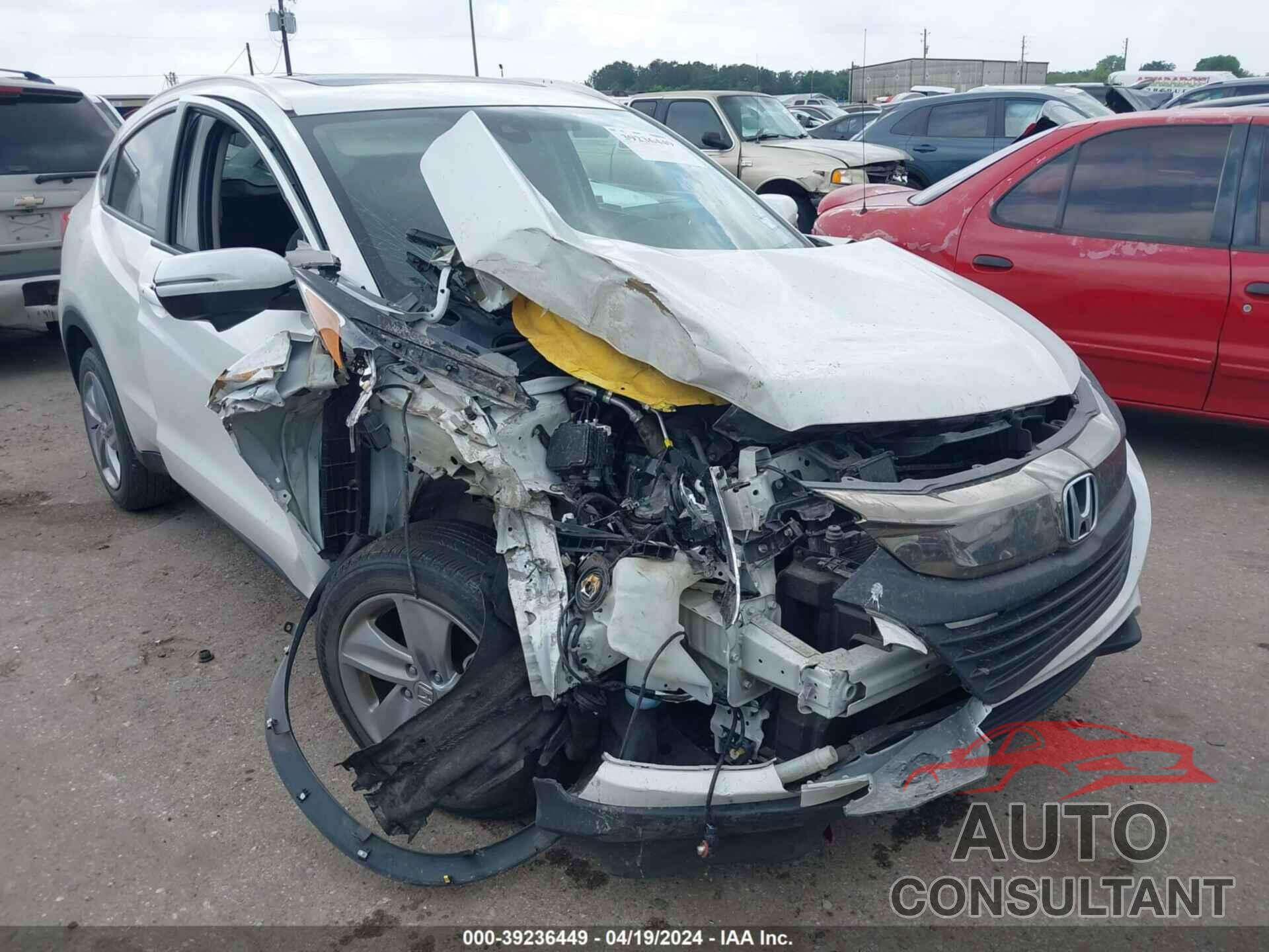 HONDA HR-V 2019 - 3CZRU5H55KM706271