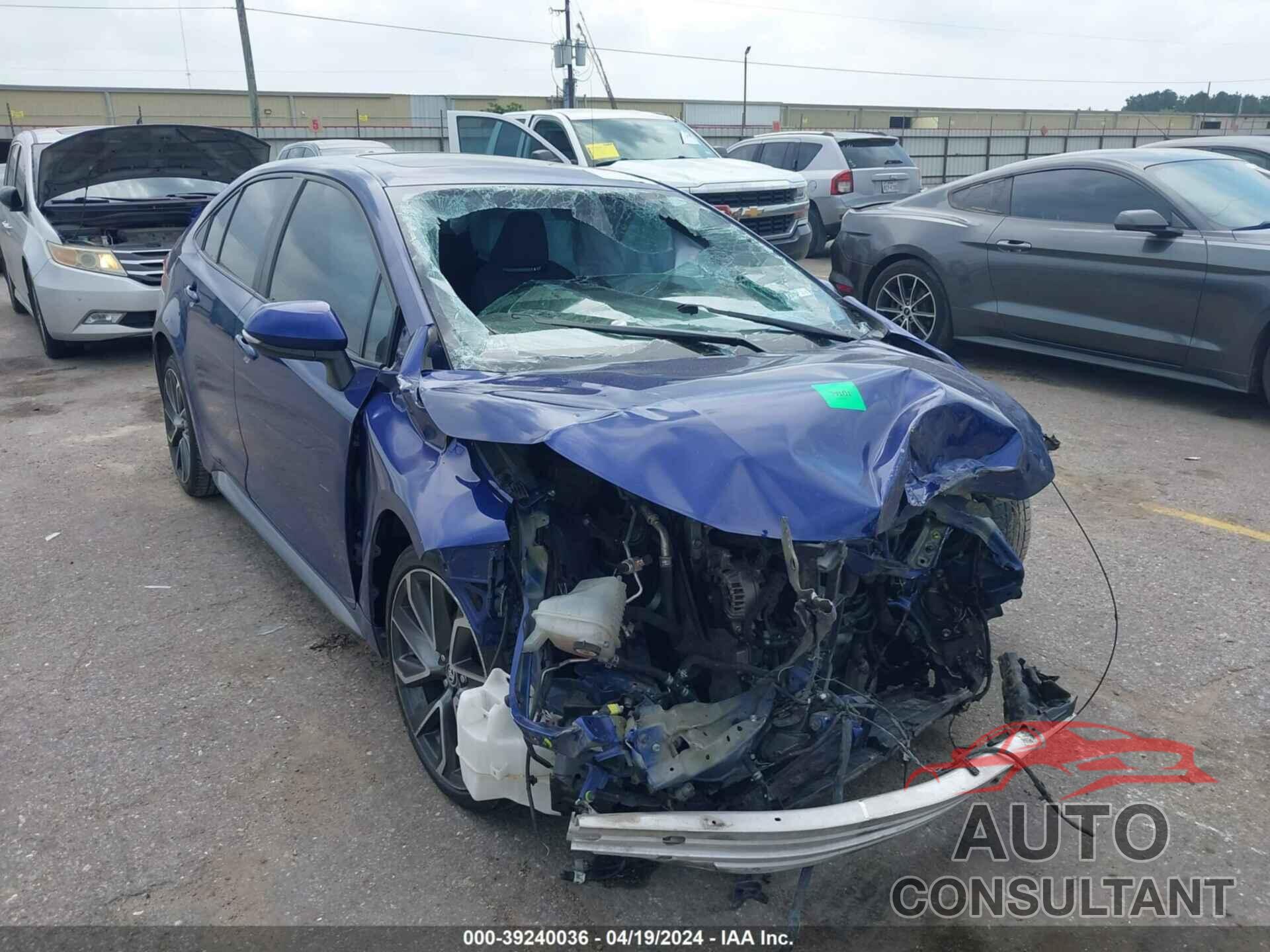 TOYOTA COROLLA 2021 - 5YFP4MCE2MP068183