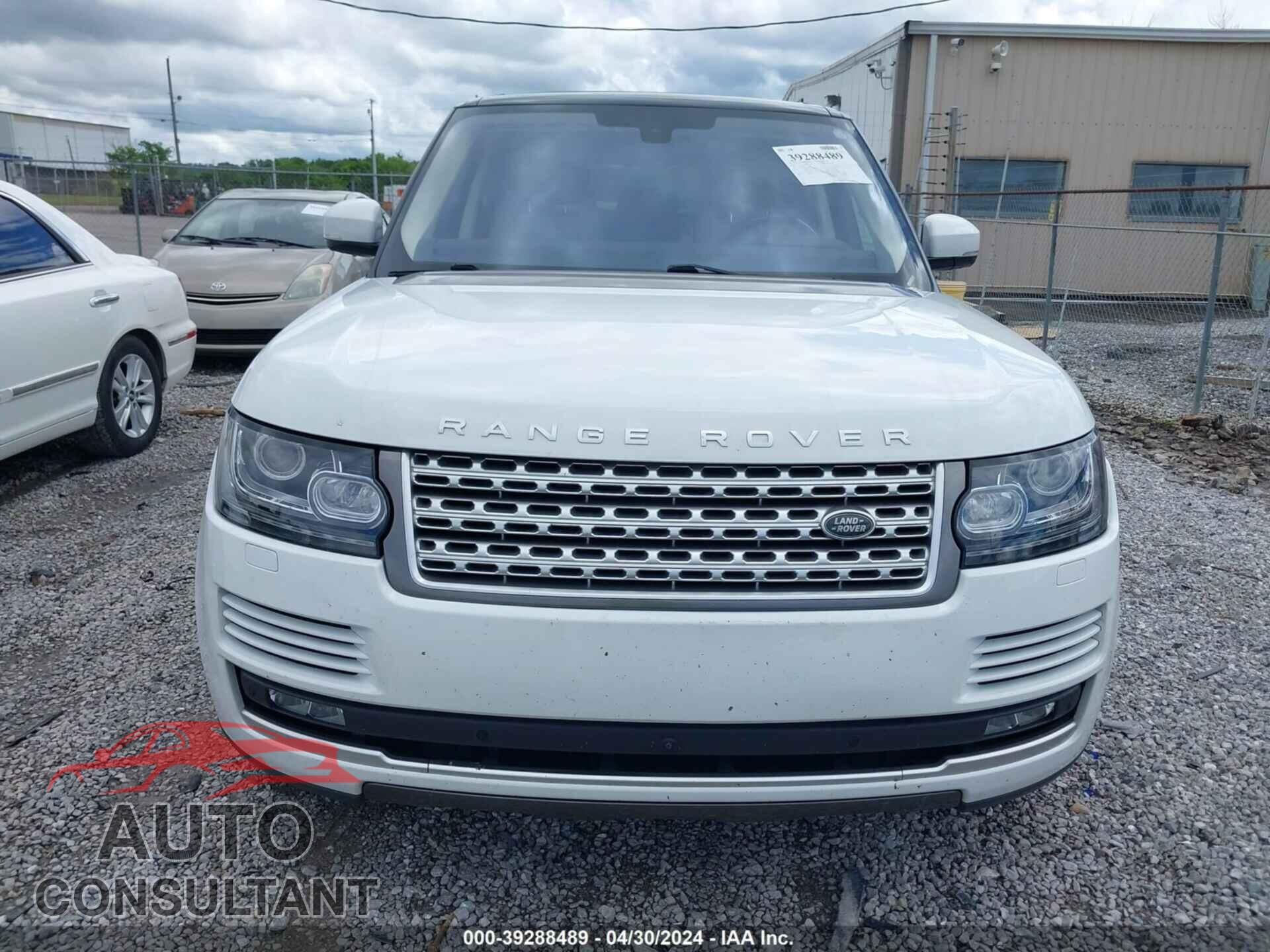 LAND ROVER RANGE ROVER 2016 - SALGS2PF6GA314036