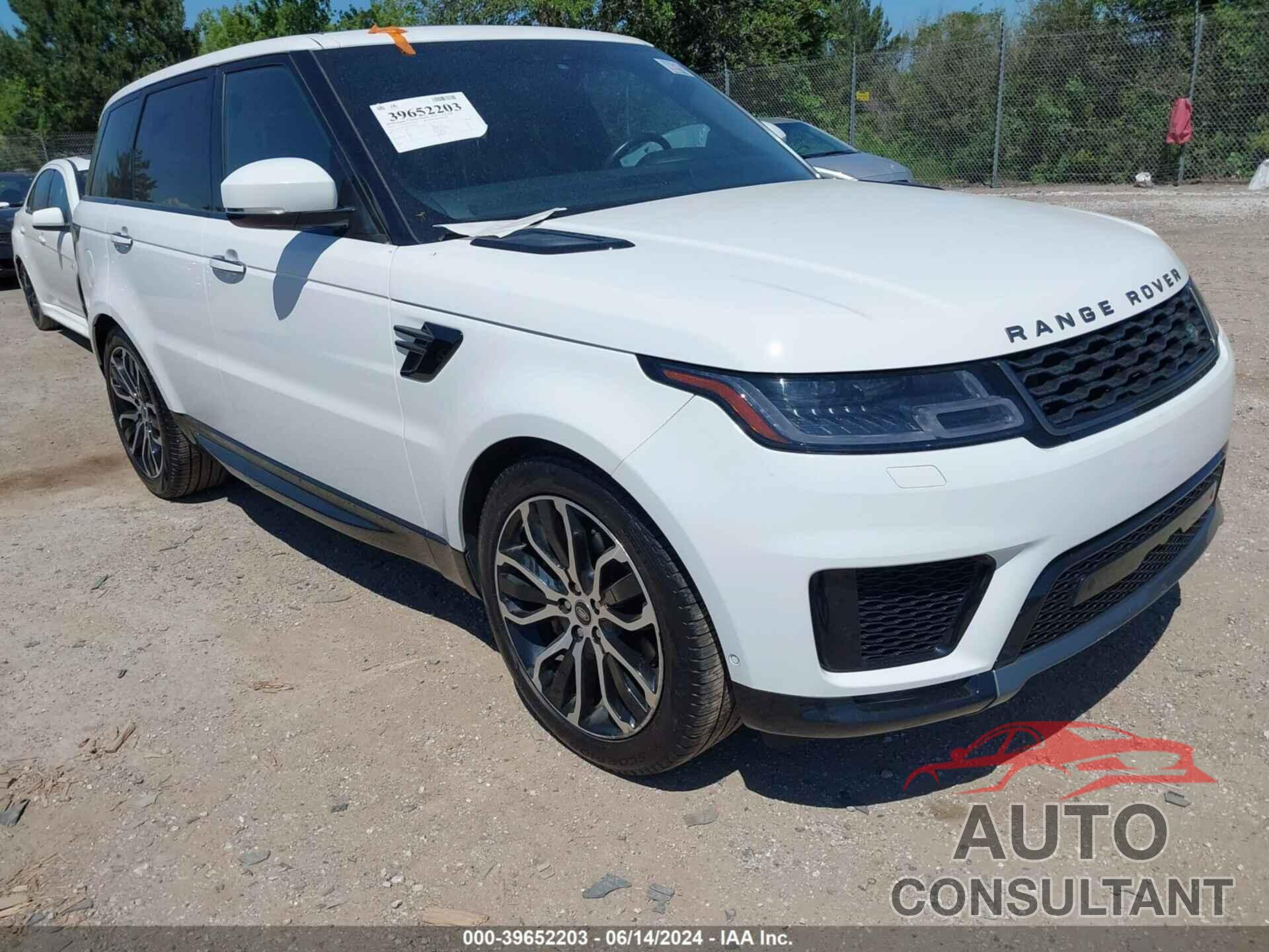 LAND ROVER RANGE ROVER SPORT 2022 - SALWR2SU3NA205107